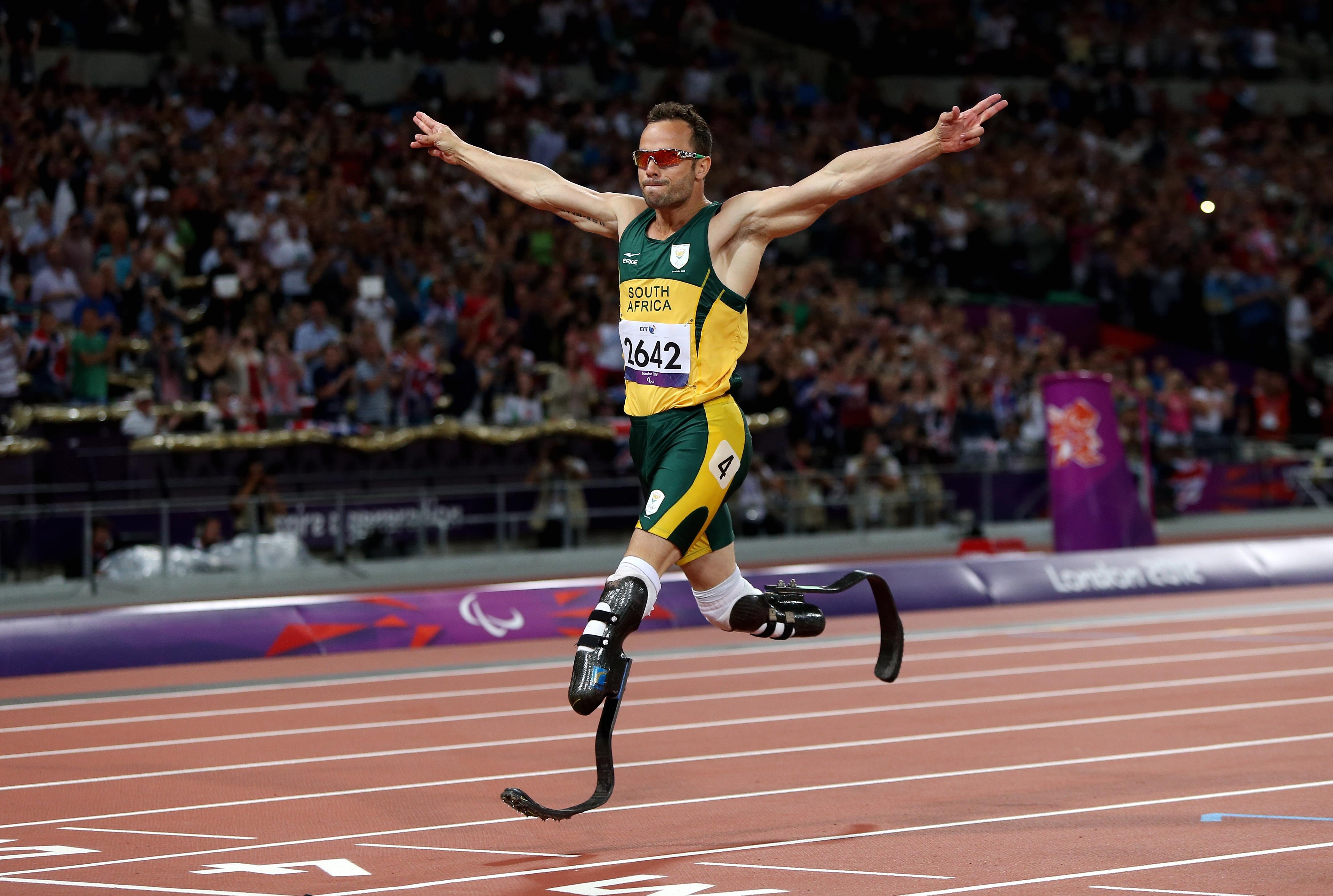 Oscar Pistorius won six Paralympic gold medals