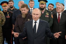 Putin makes surprise trip to Chechnya for first time in 13 years - three weeks into Ukraine’s Kursk incursion