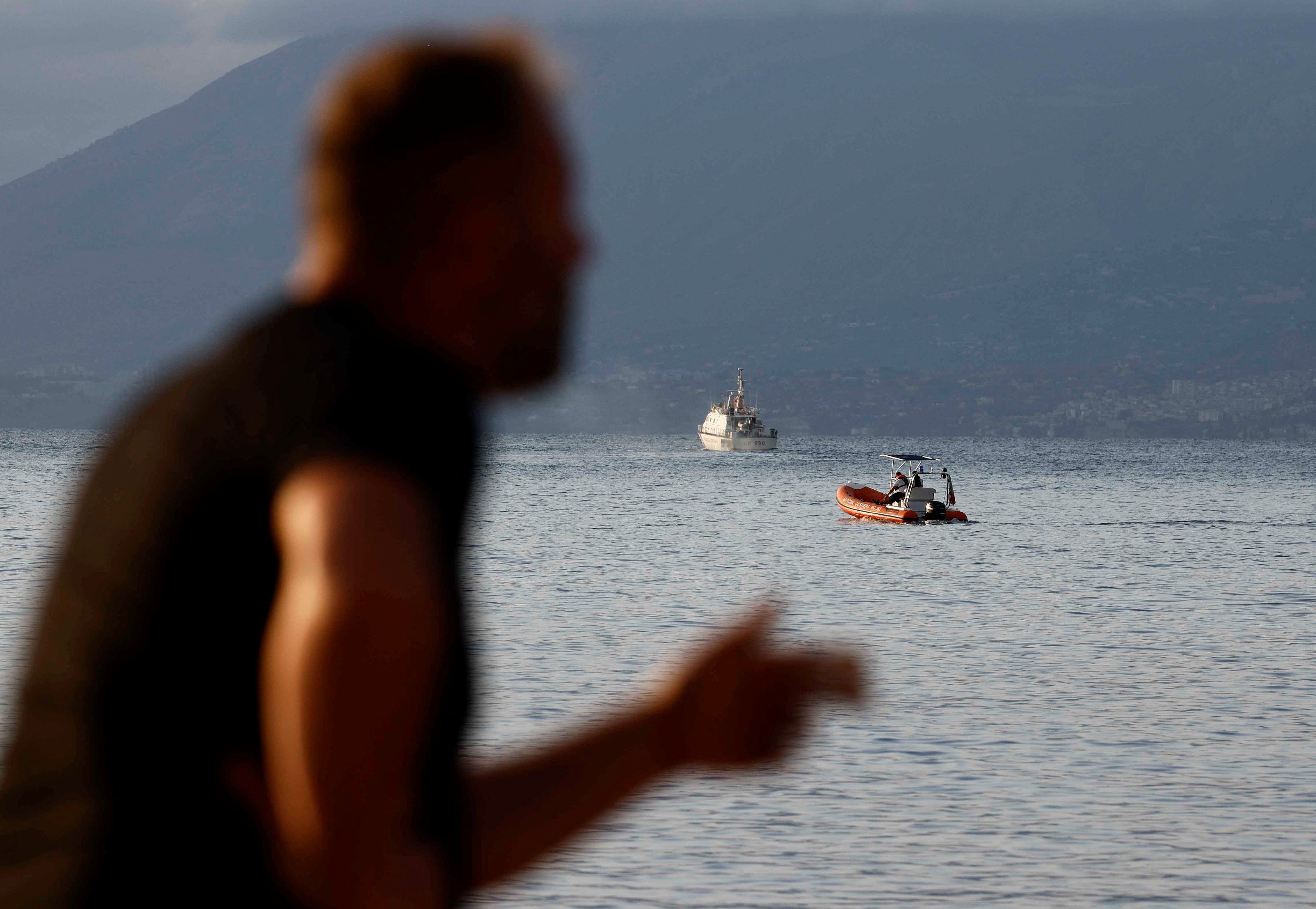 Rescue operations continue after a luxury yacht sank off Sicily