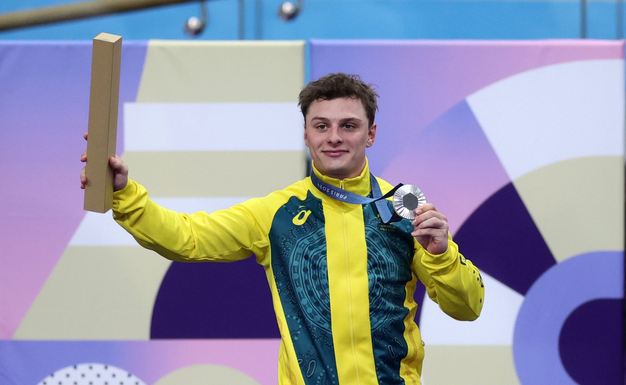 British-born Richardson won two silvers and a bronze for Australia in the Paris Games