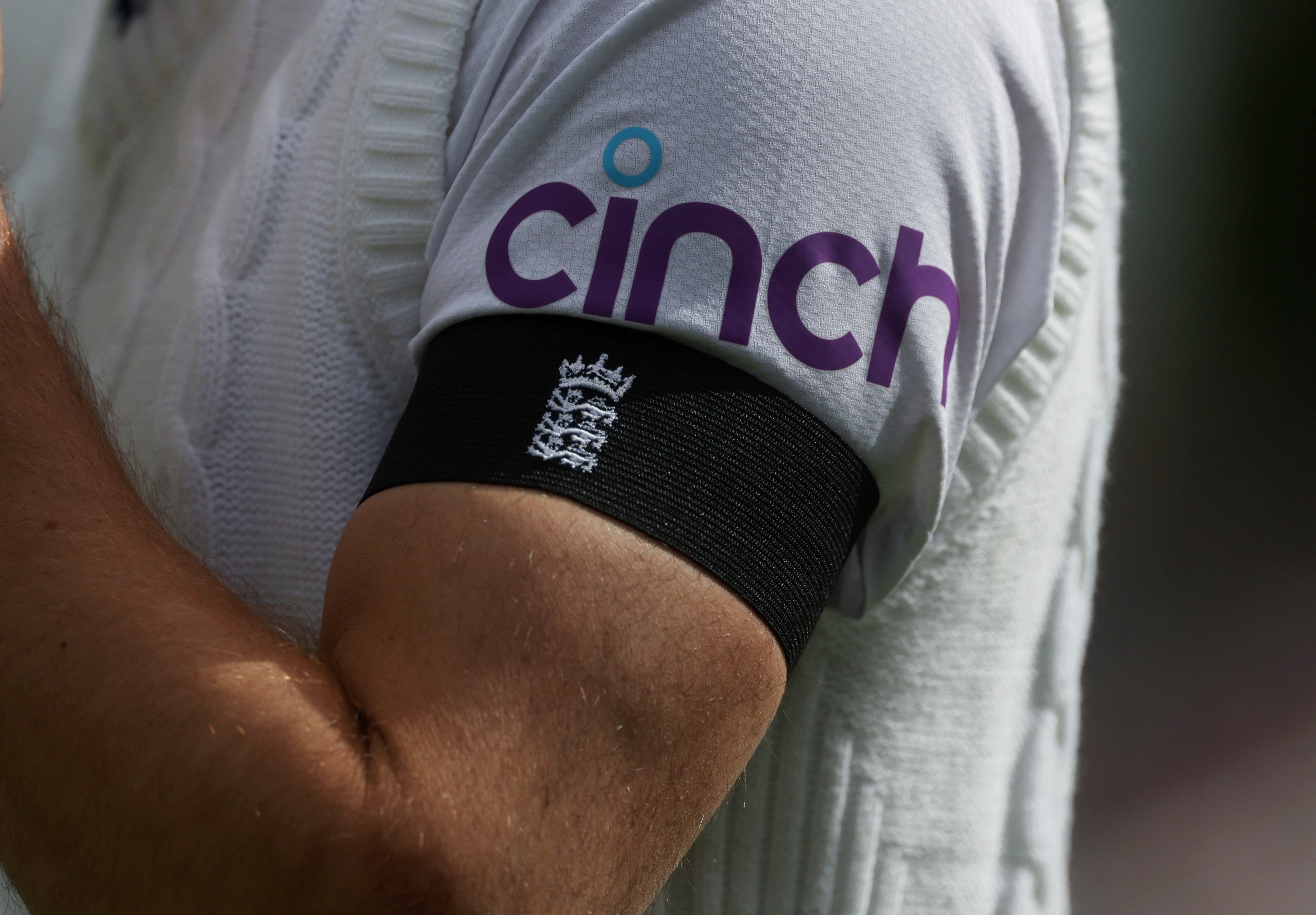 England will wear black armbands throughout the Test match