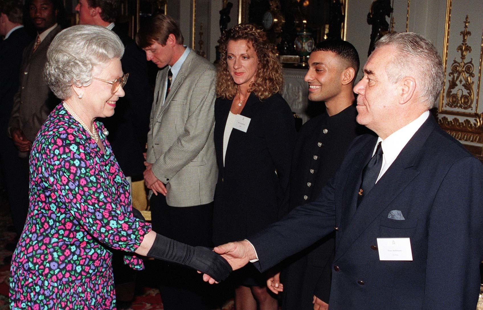 Tony Bullimore met the Queen at Buckingham Palace after his amazing rescue (John Stillwell/PA)