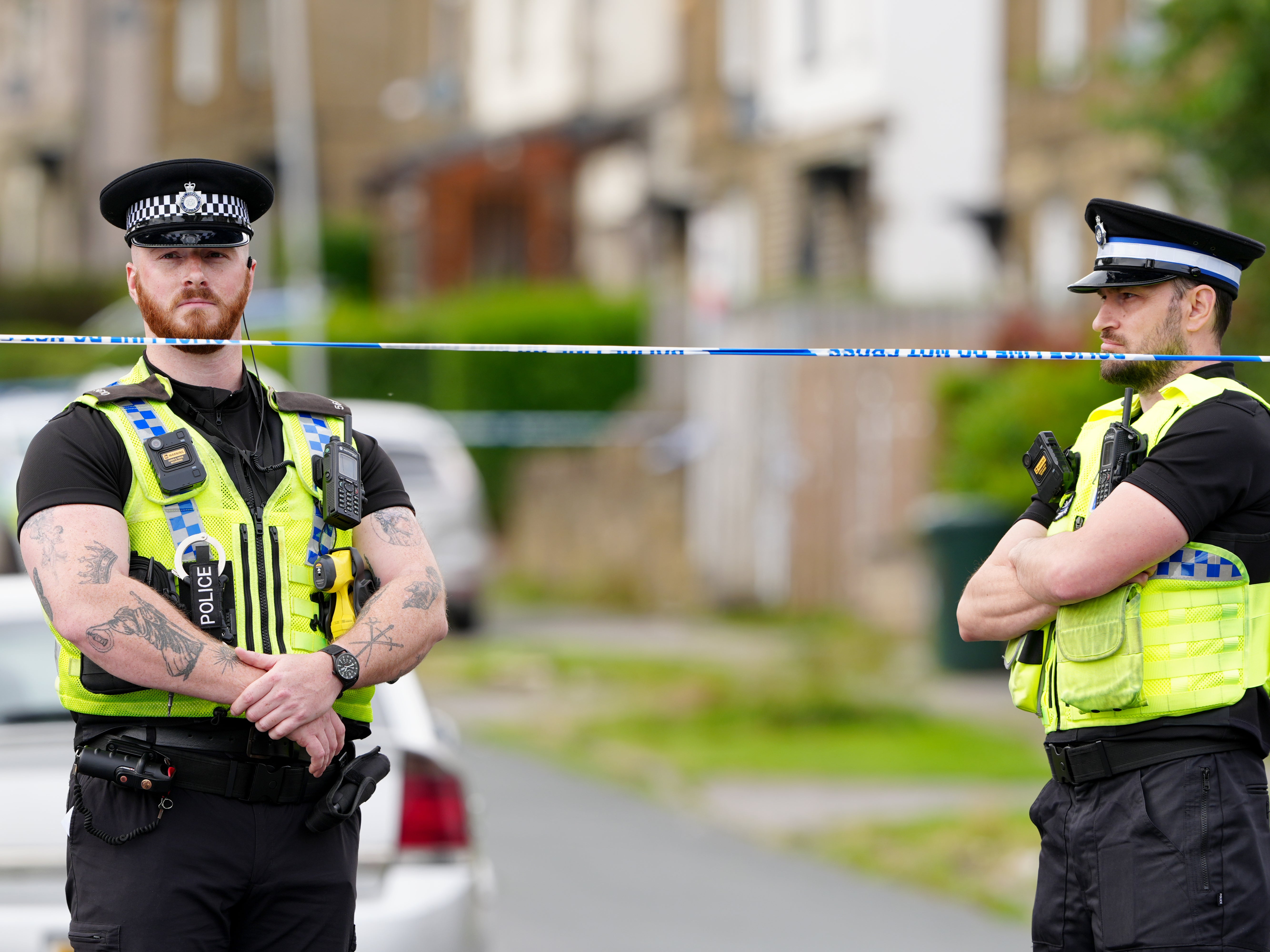 A murder investigation is under way after a fire killed four people in Bradford