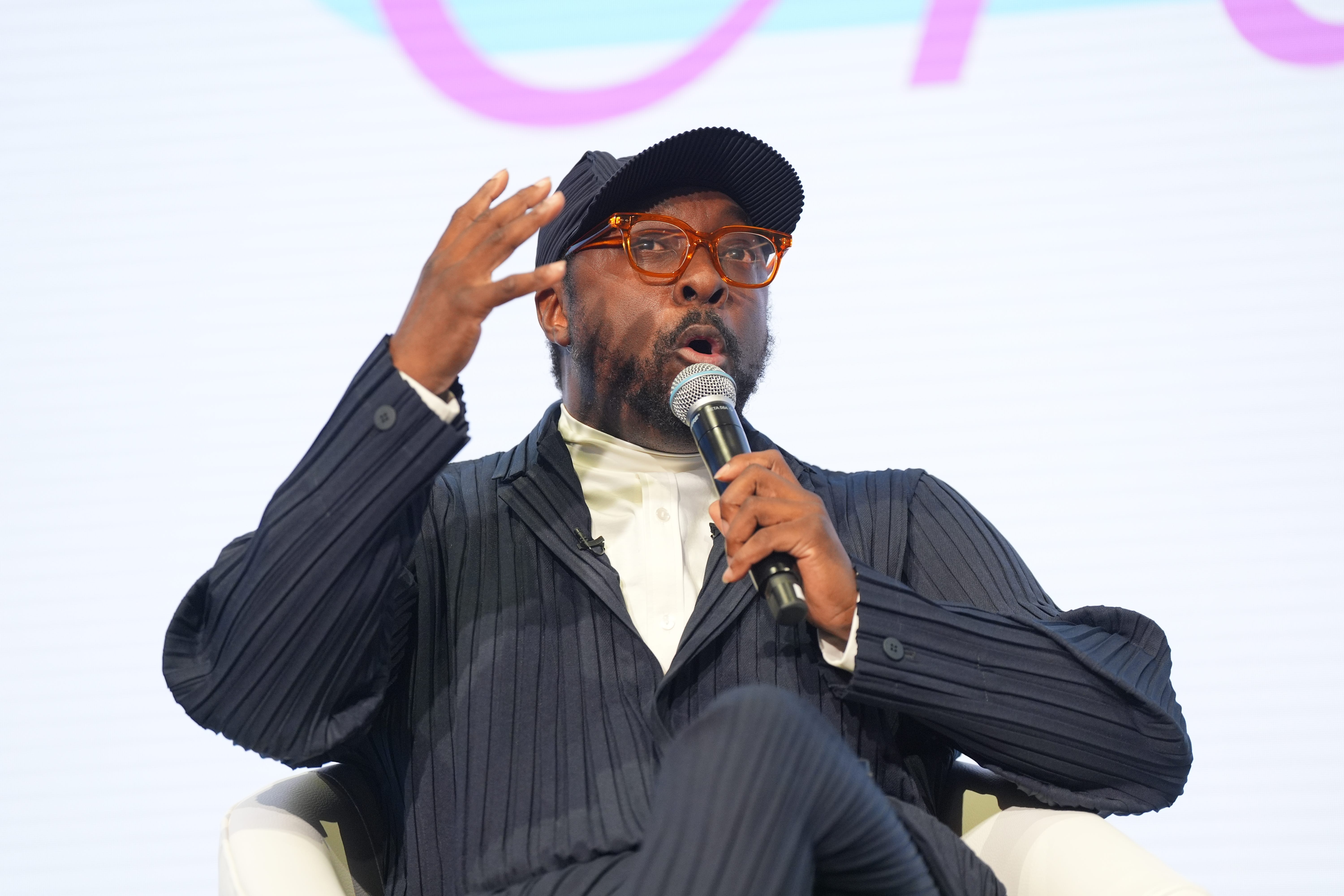 Black Eyed Peas singer Will.i.am has said artists need to rediscover the ‘secret sauce’ that makes them human (Yui Mok/PA)