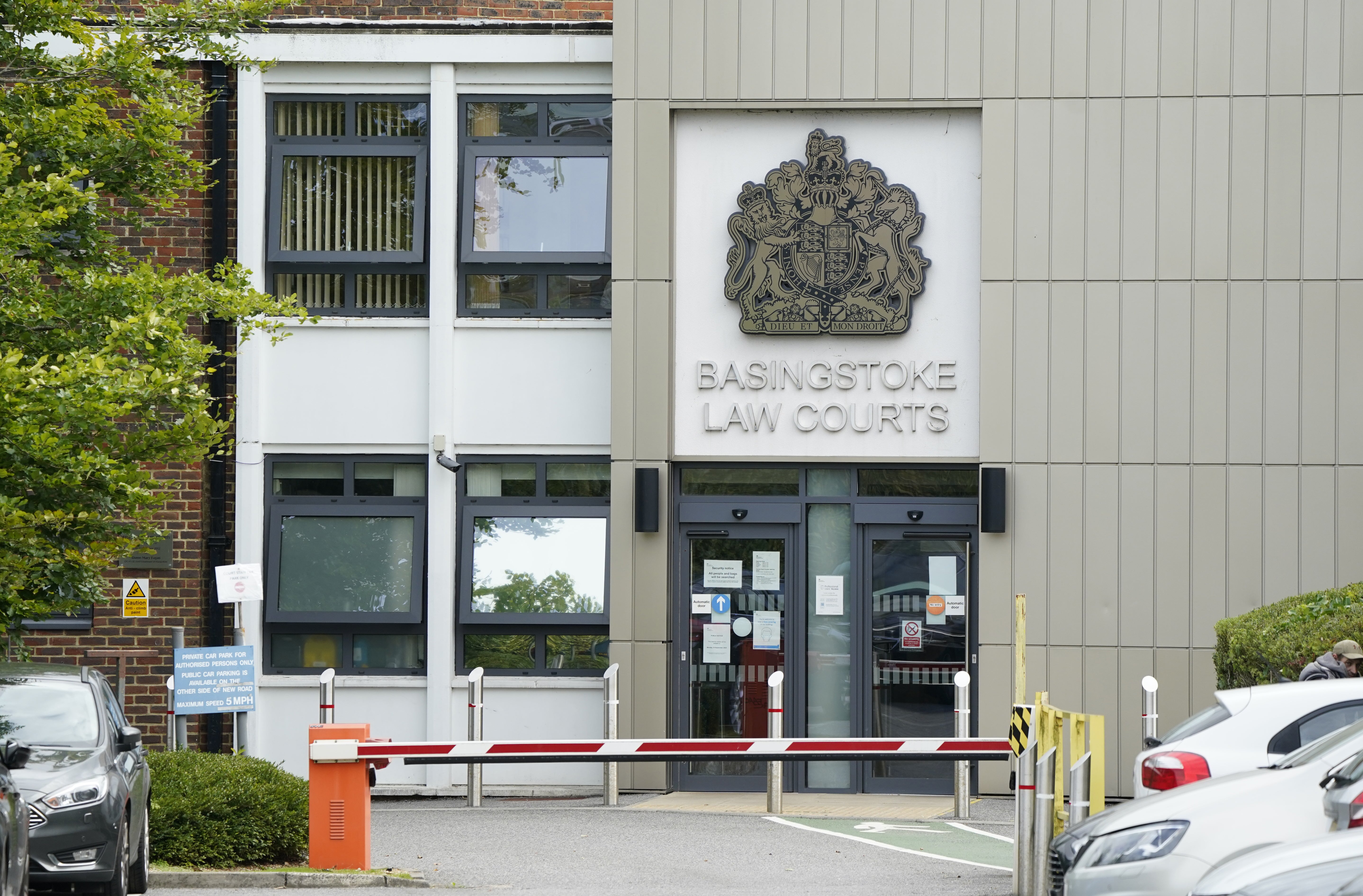 The teen was handed a 12-month referral order after she pleaded guilty to violent disorder at Basingstoke Magistrates’ Court last month