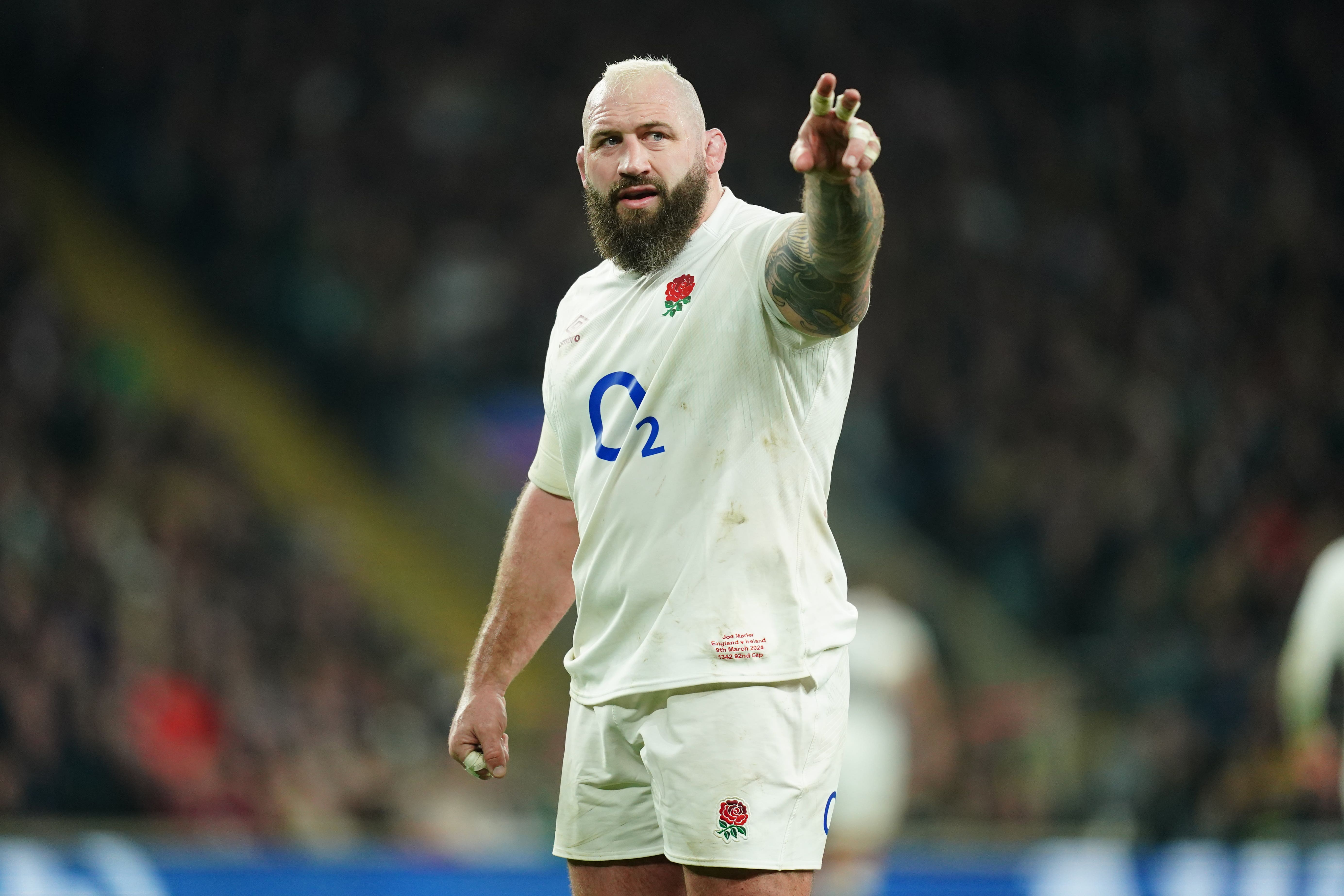 Joe Marler is out until October with a foot injury (David Davies/PA)