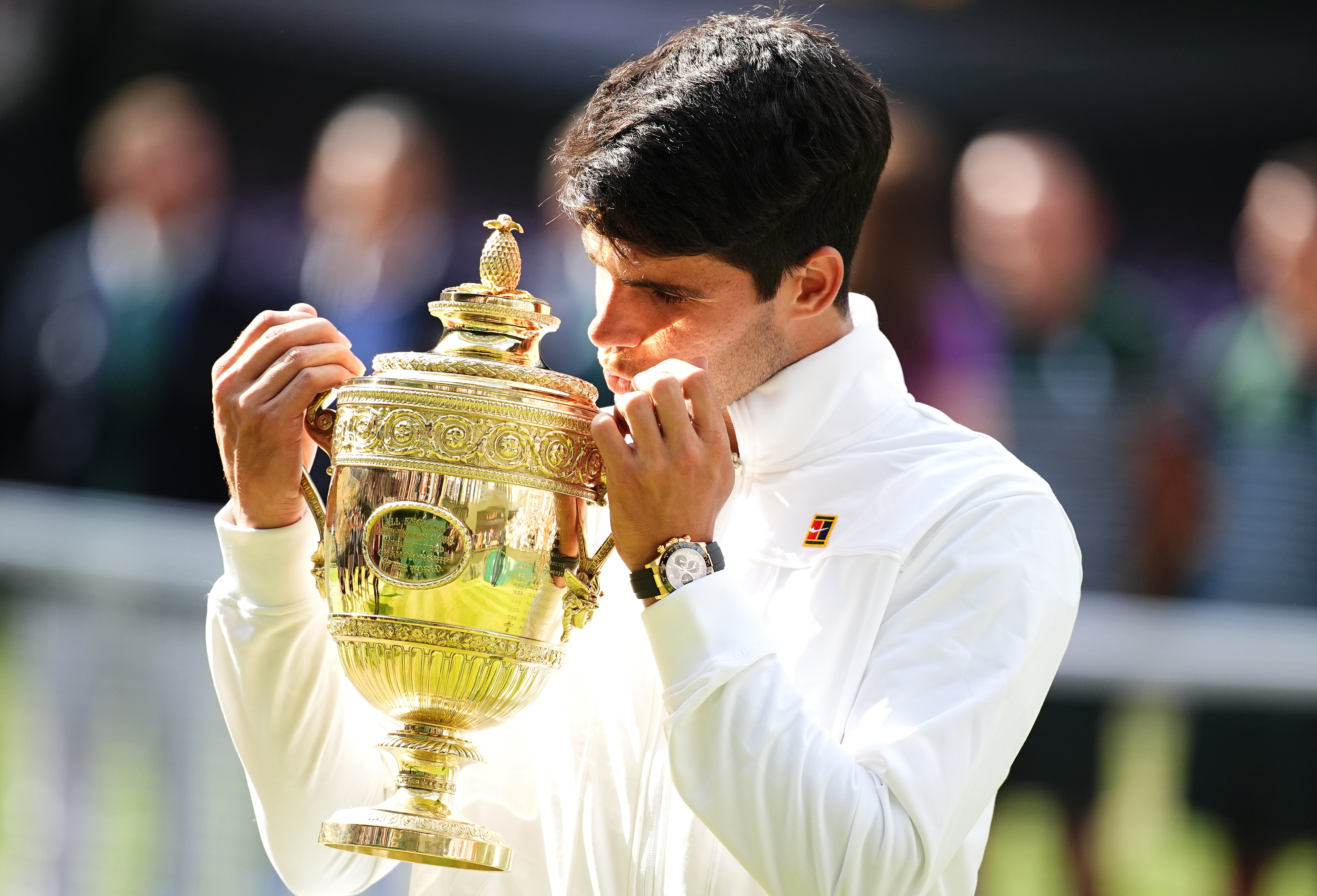 Carlos Alcaraz has won the last two grand slams (Aaron Chown/PA)