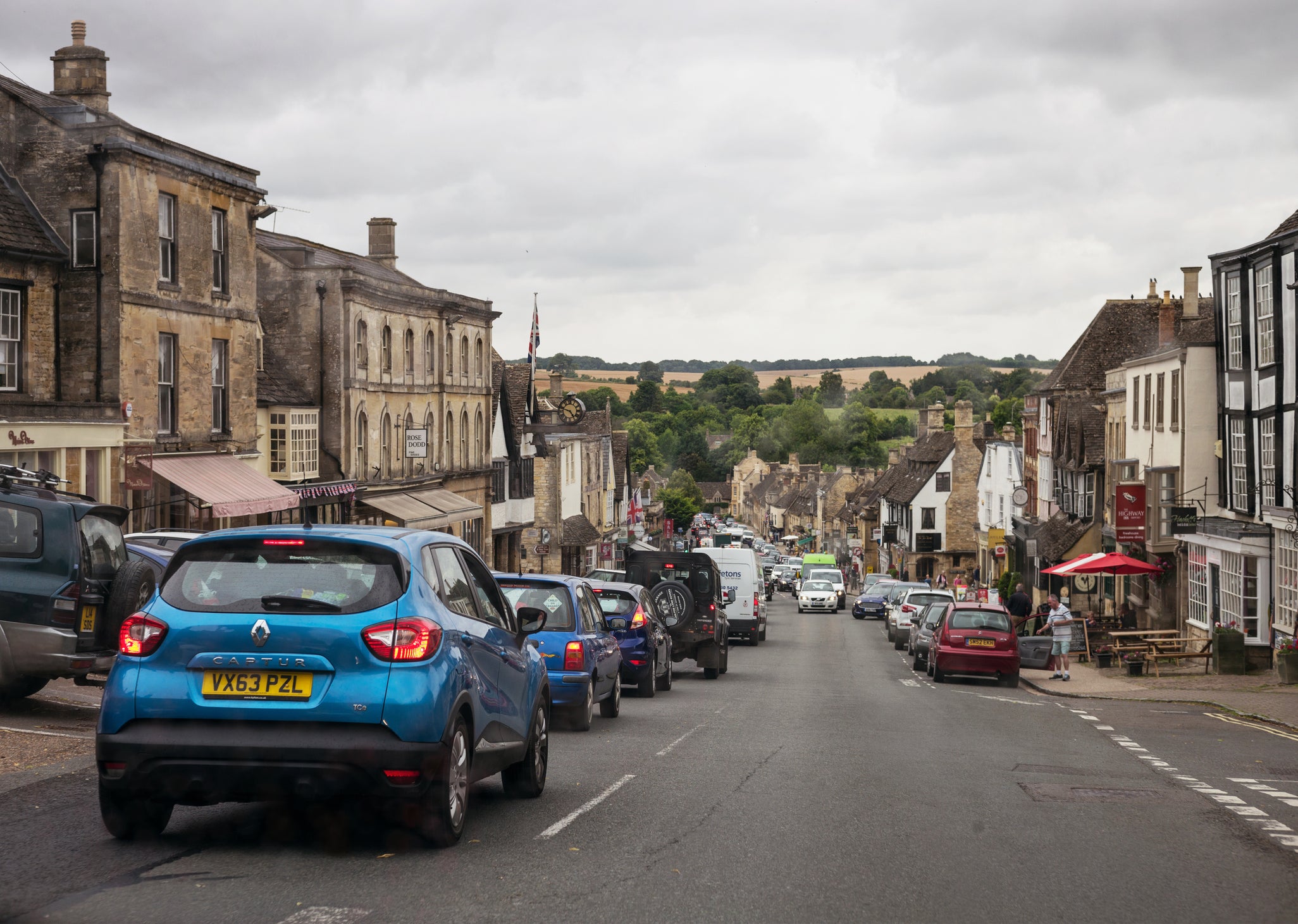 Locals are concerned about standstill traffic around the Burford pub