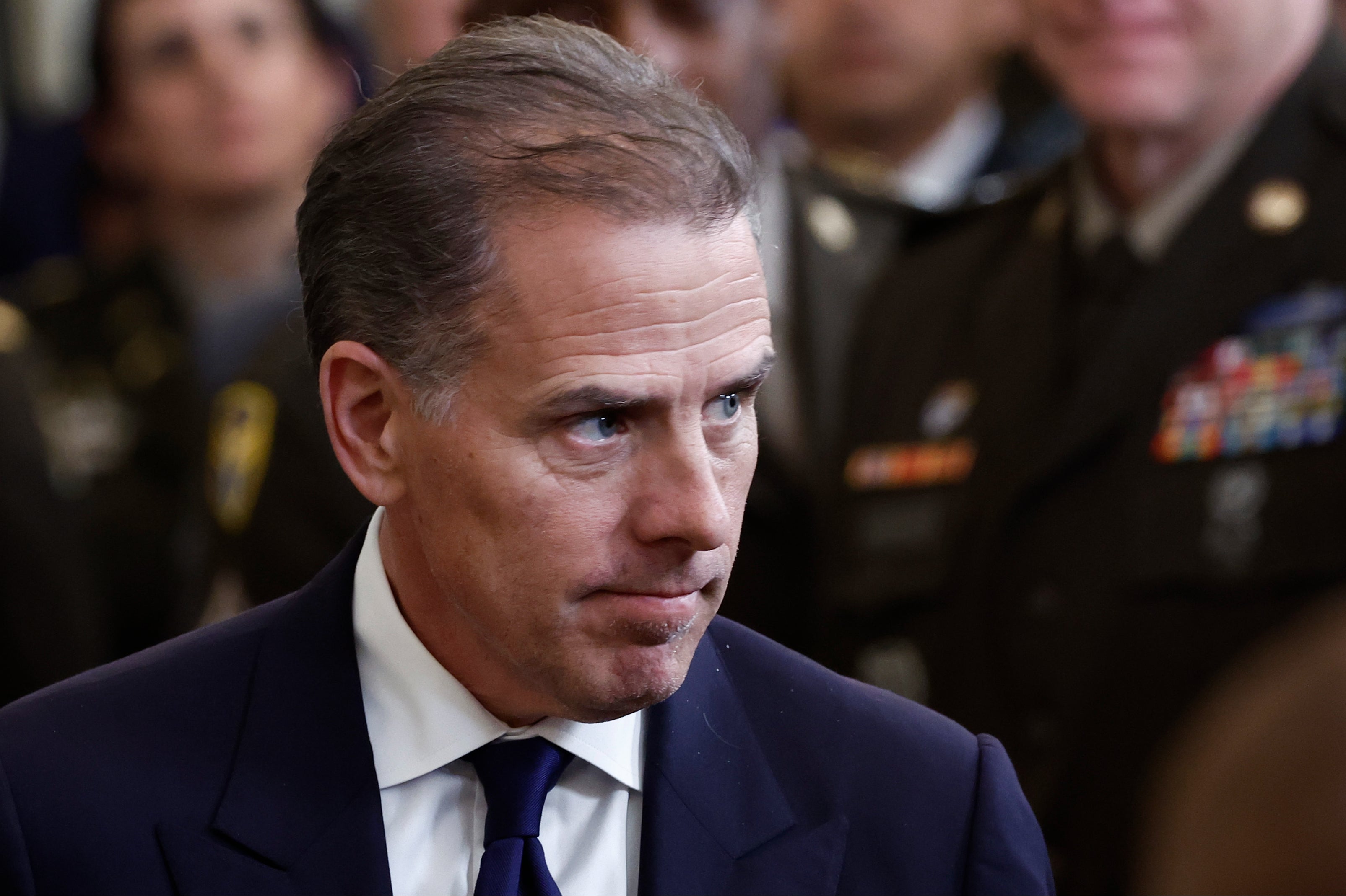 Hunter Biden, pictured in the White House on July 3, said he would ‘devote the life I have rebuilt to helping those who are still sick and suffering’