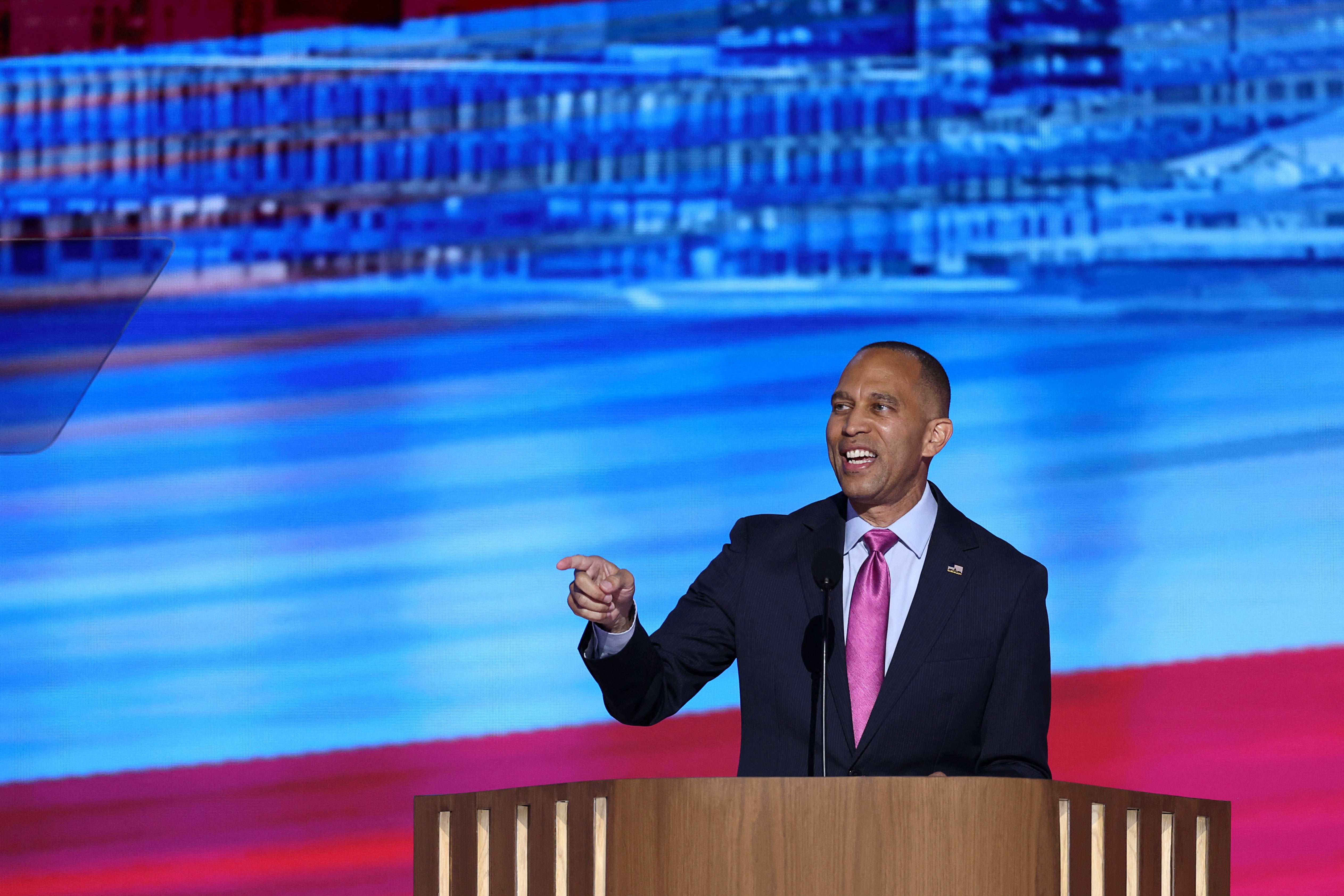 Rep. Hakeem Jeffries (D-NY) offered a strategy to make sure that Democrats win when he delivered his speech on Wednesday