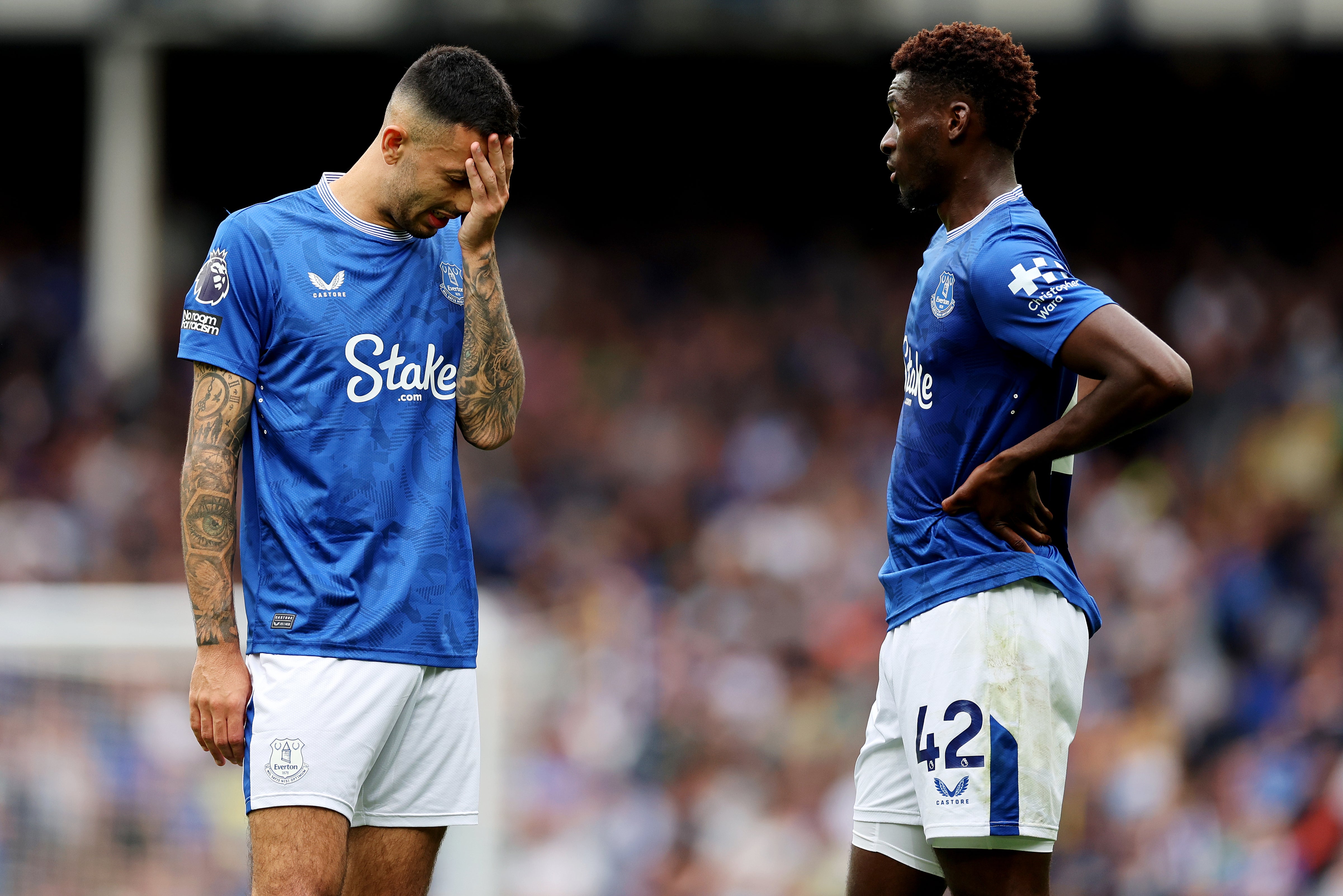 Everton are facing a terrible start to the season