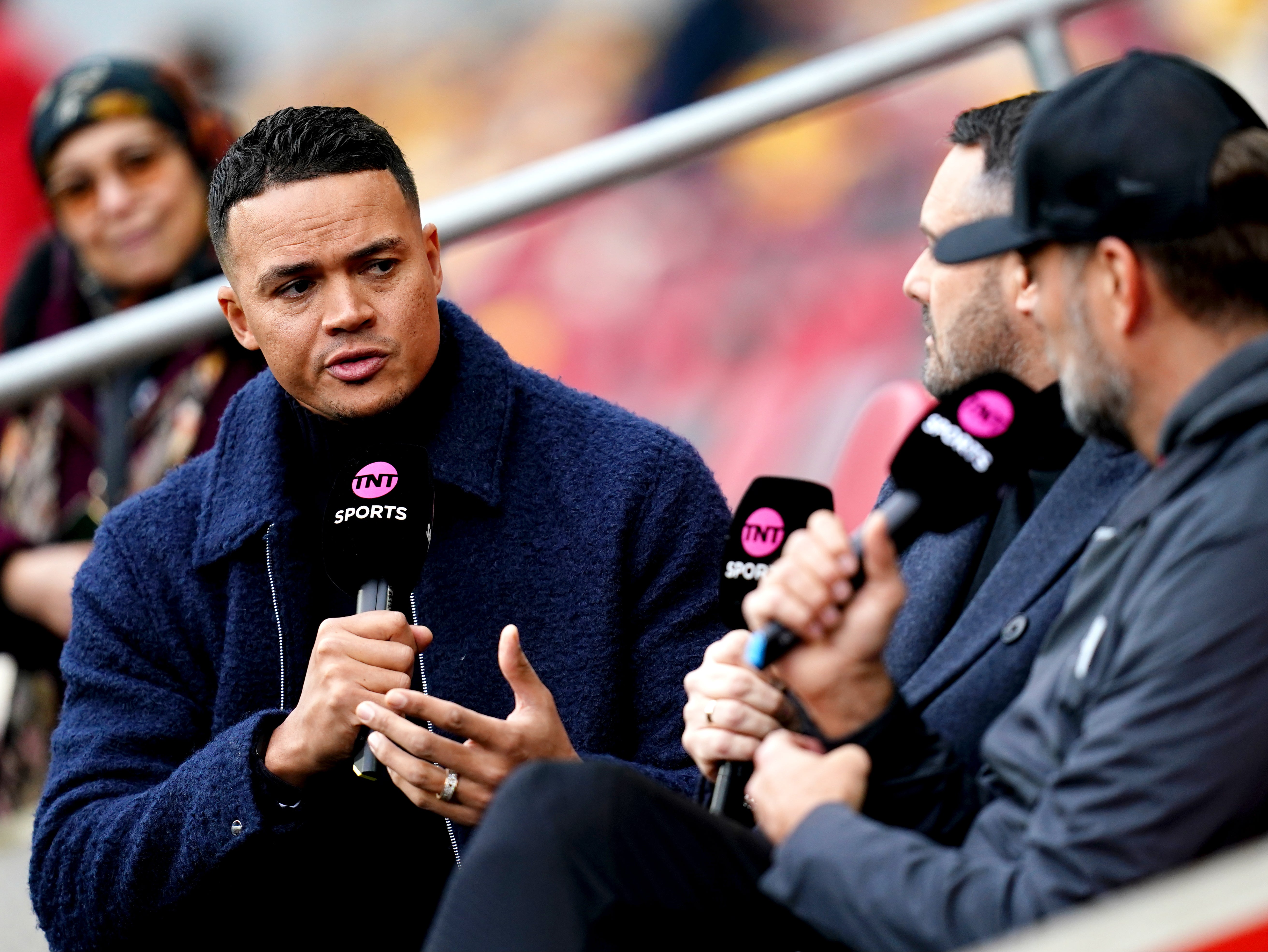 Jenas recently won a women’s football ally of the year award