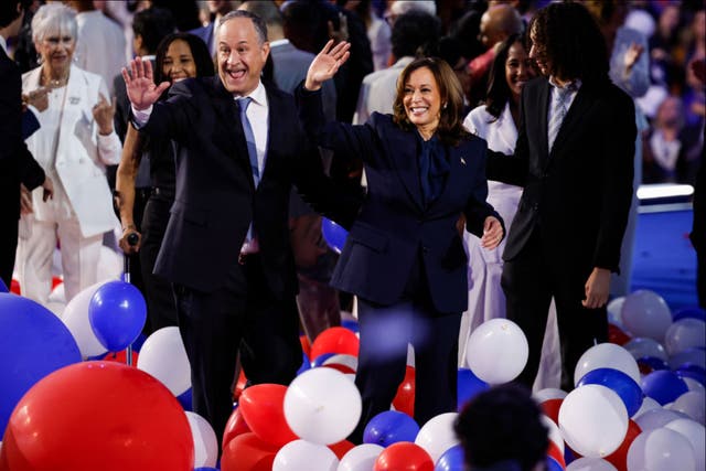 <p>A new advertisement from a political action committee is emphasizing Kamala Harris’s relationship with Israel as well as Doug Emhoff’s Jewish faith and targeting Muslim voters </p>