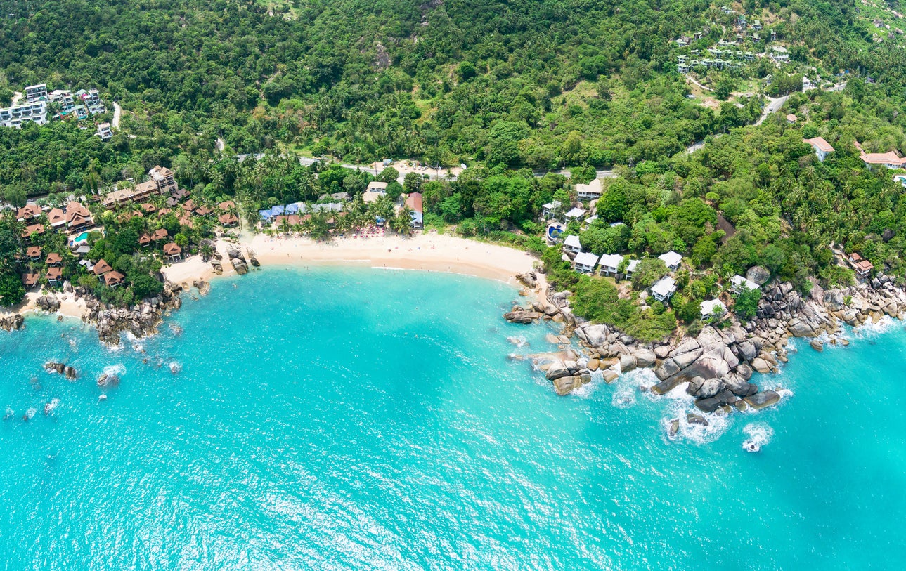 Coral Cove on Koh Samui is one of the island’s many quieter beaches