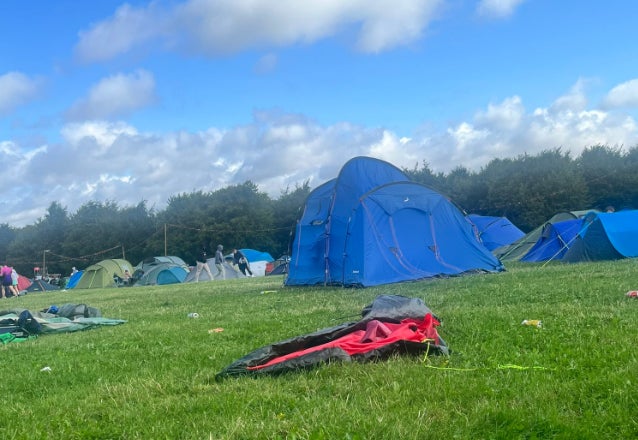 Two stages at Leeds Festival were shut due to high wind