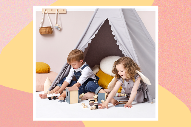 <p>Whether used indoors or outdoors, these hideaways provide an ideal space for hours of creative play  </p>