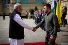 Narendra Modi urges Zelensky to hold talks with Russia to end war