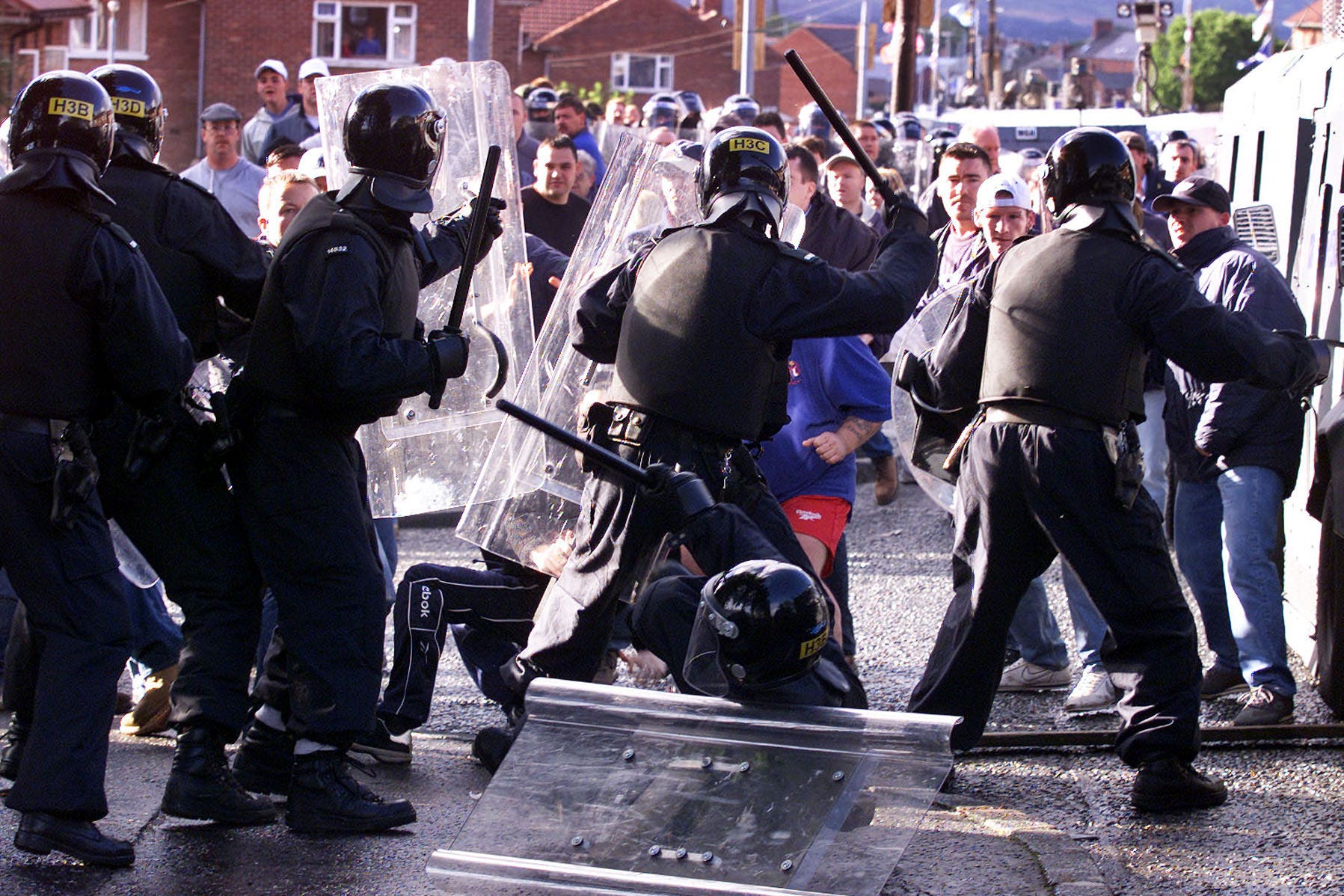 Unrest gripped several UK cities earlier in August (Paul Faith/PA)