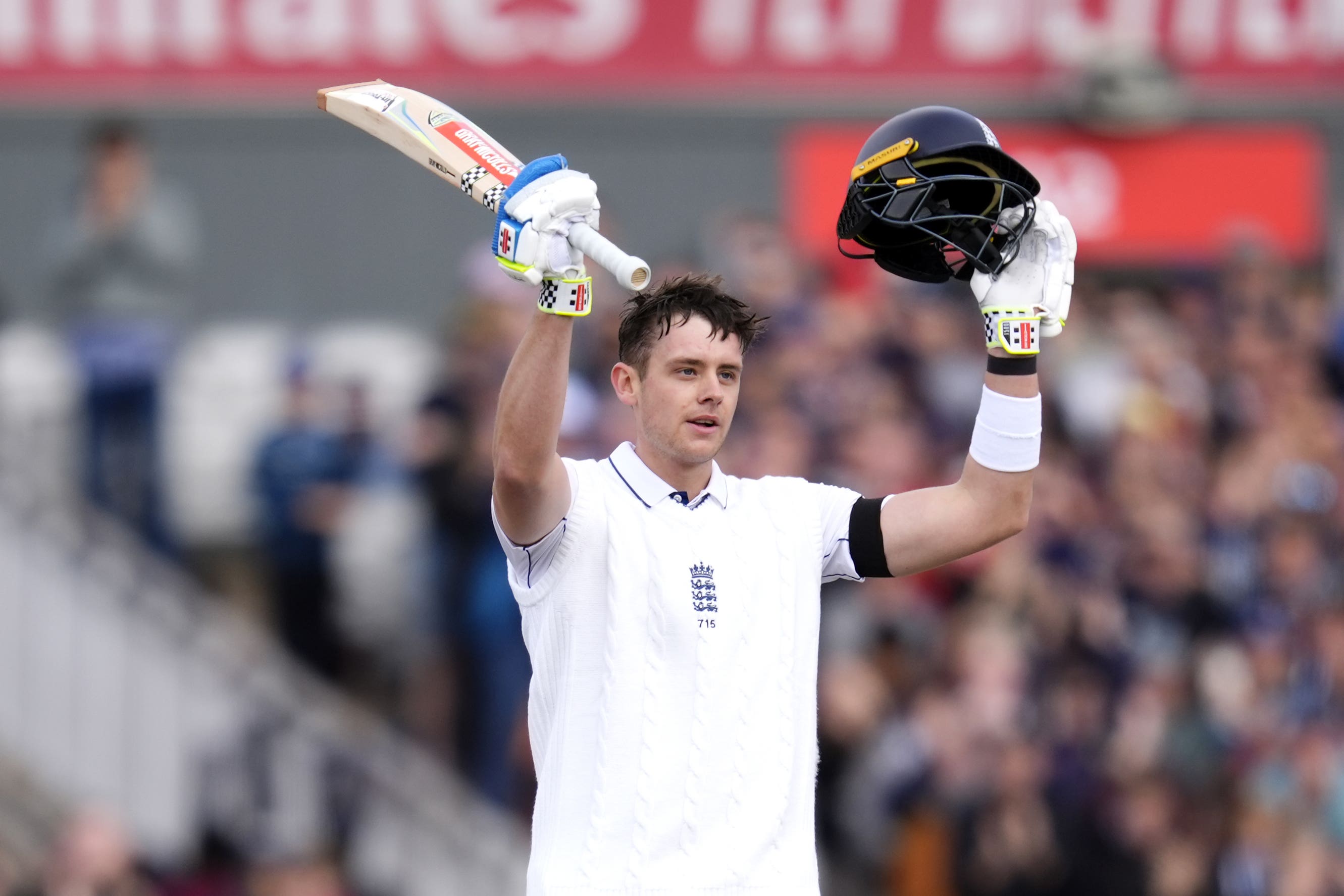 Jamie Smith helped England take a first-innings lead against Sri Lanka (Nick Potts/PA)