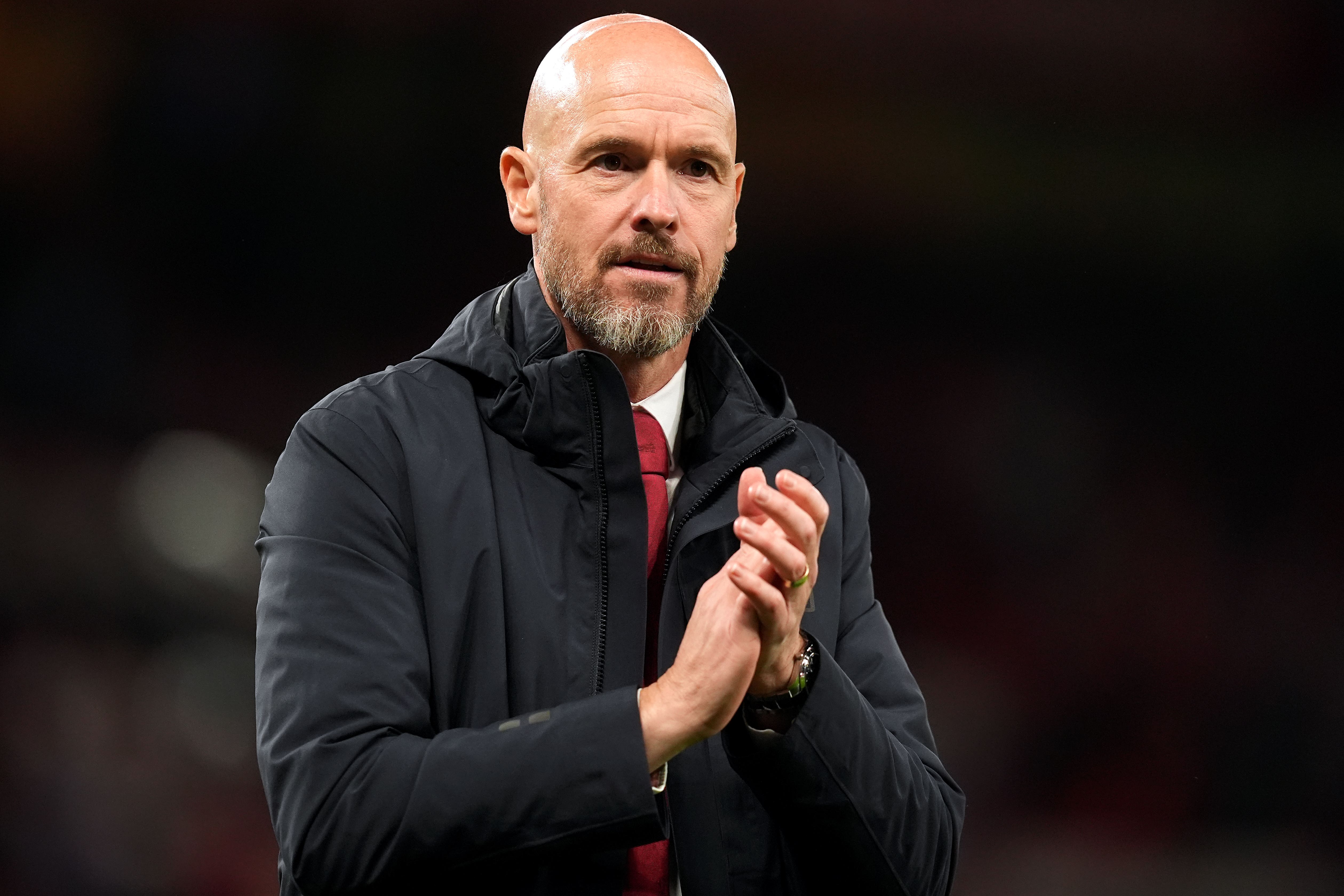 Erik ten Hag wants Manchester United to keep moving forward (Martin Rickett/PA)