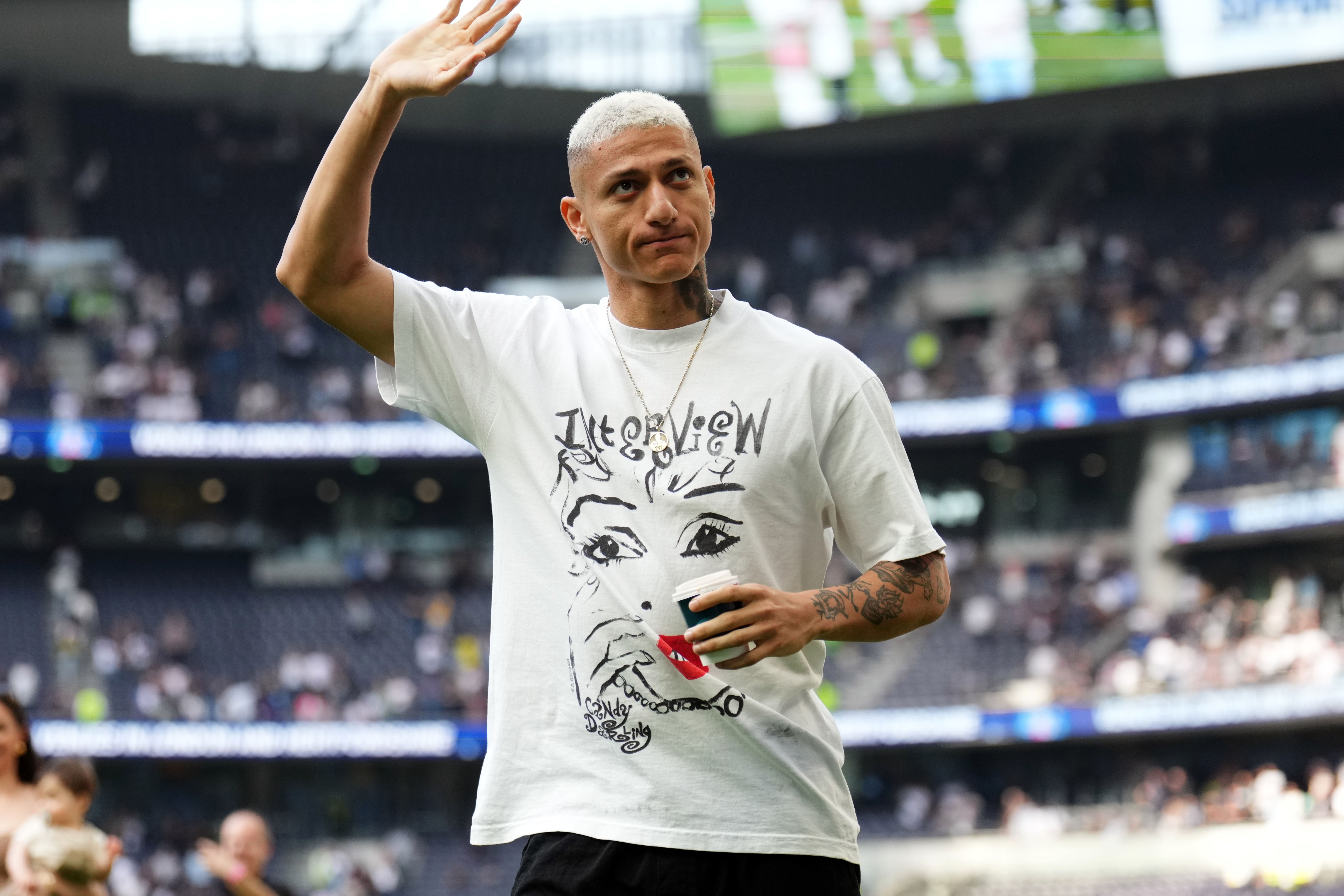 Tottenham forward Richarlison is available for the visit of former club Everton (John Walton/PA)