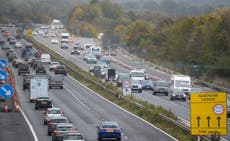 Worst roads for delays revealed as UK braced for busiest travel weekend of the year