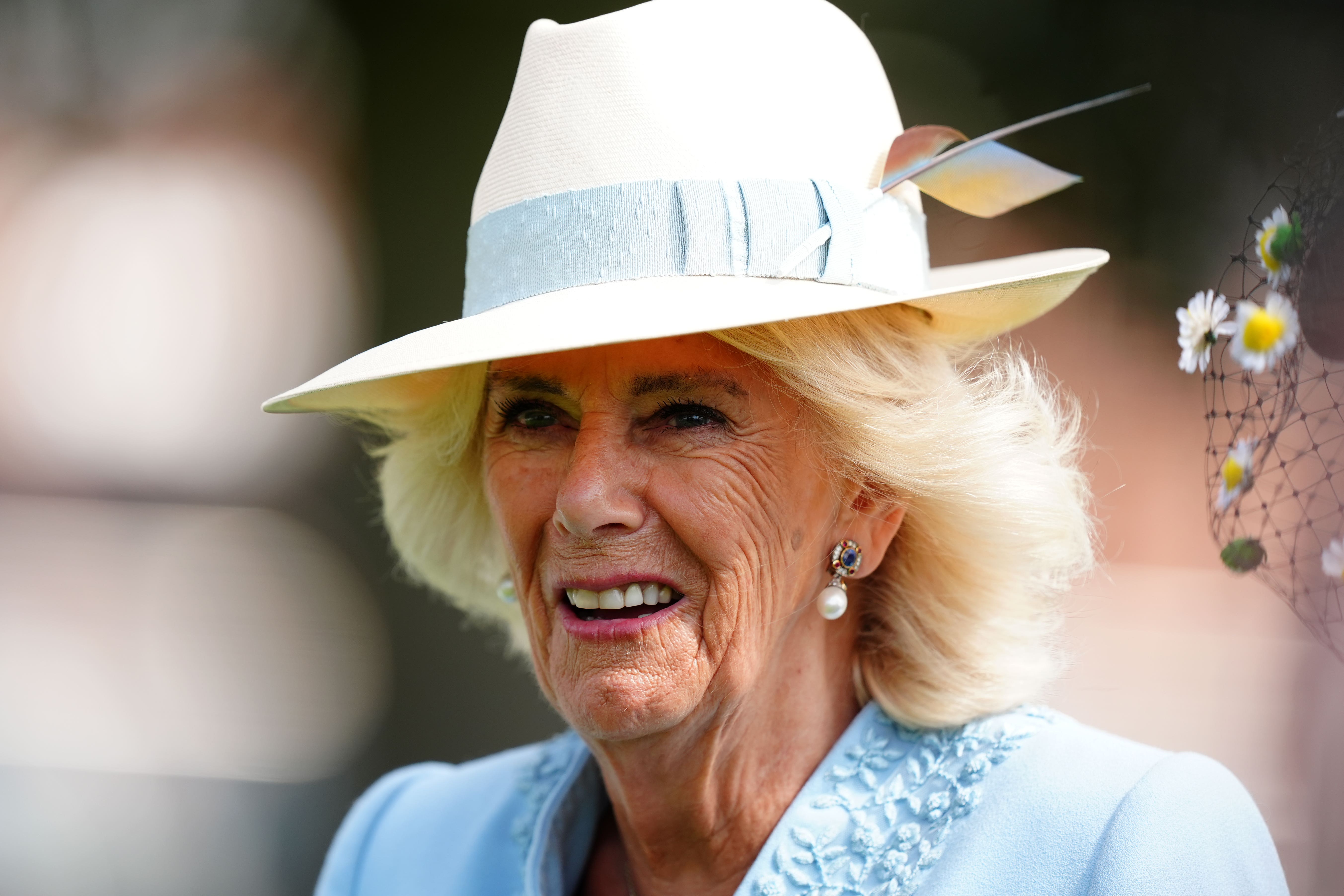 The Queen attended day four of the Sky Bet Ebor Festival at York Racecourse (Mike Egerton/PA)