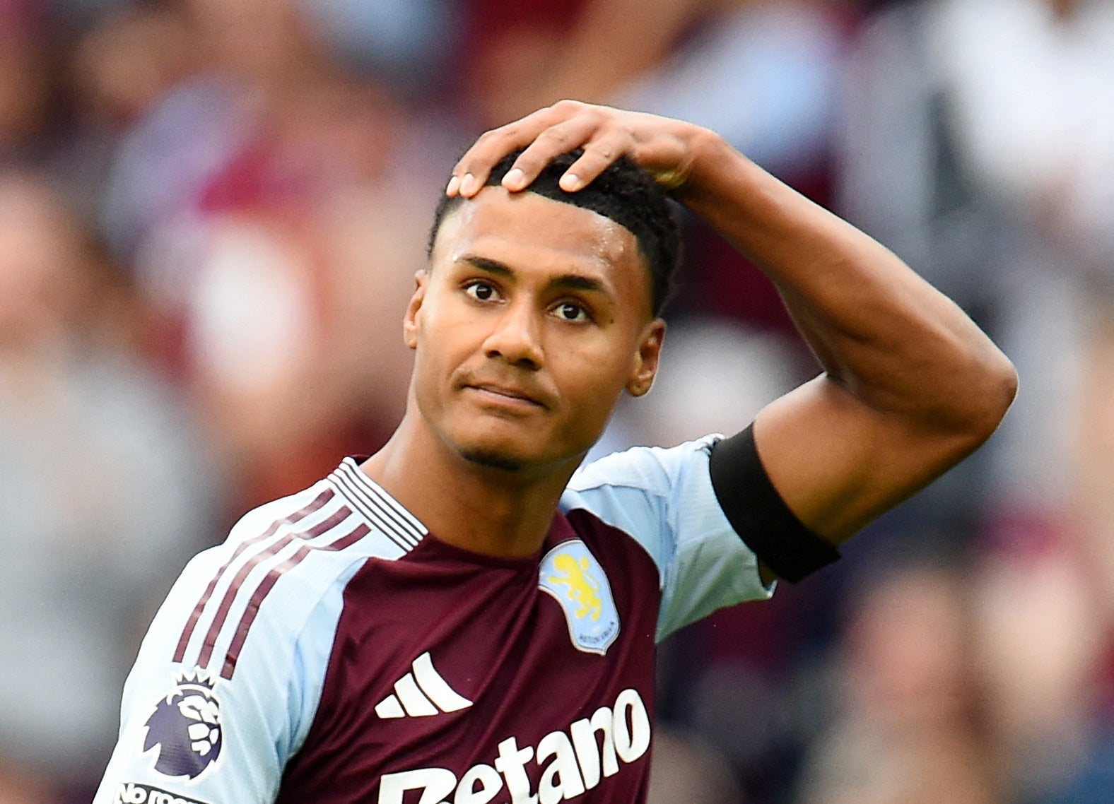 Ollie Watkins missed two great chances which would have sent Villa into the lead