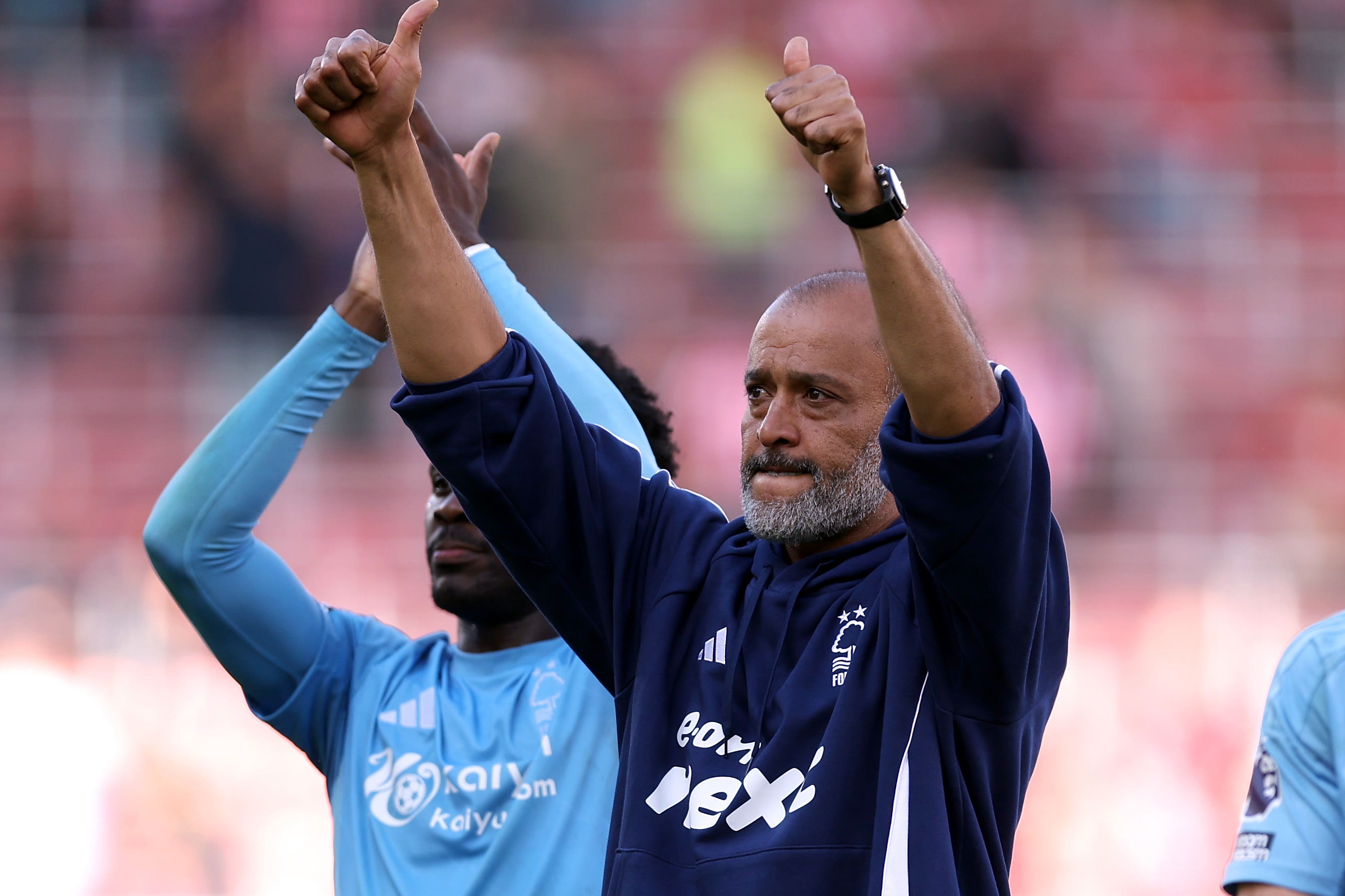 Nuno Espirito Santo praised his Nottingham Forest team for “finding the details” to beat Southampton (Steven Paston/PA)