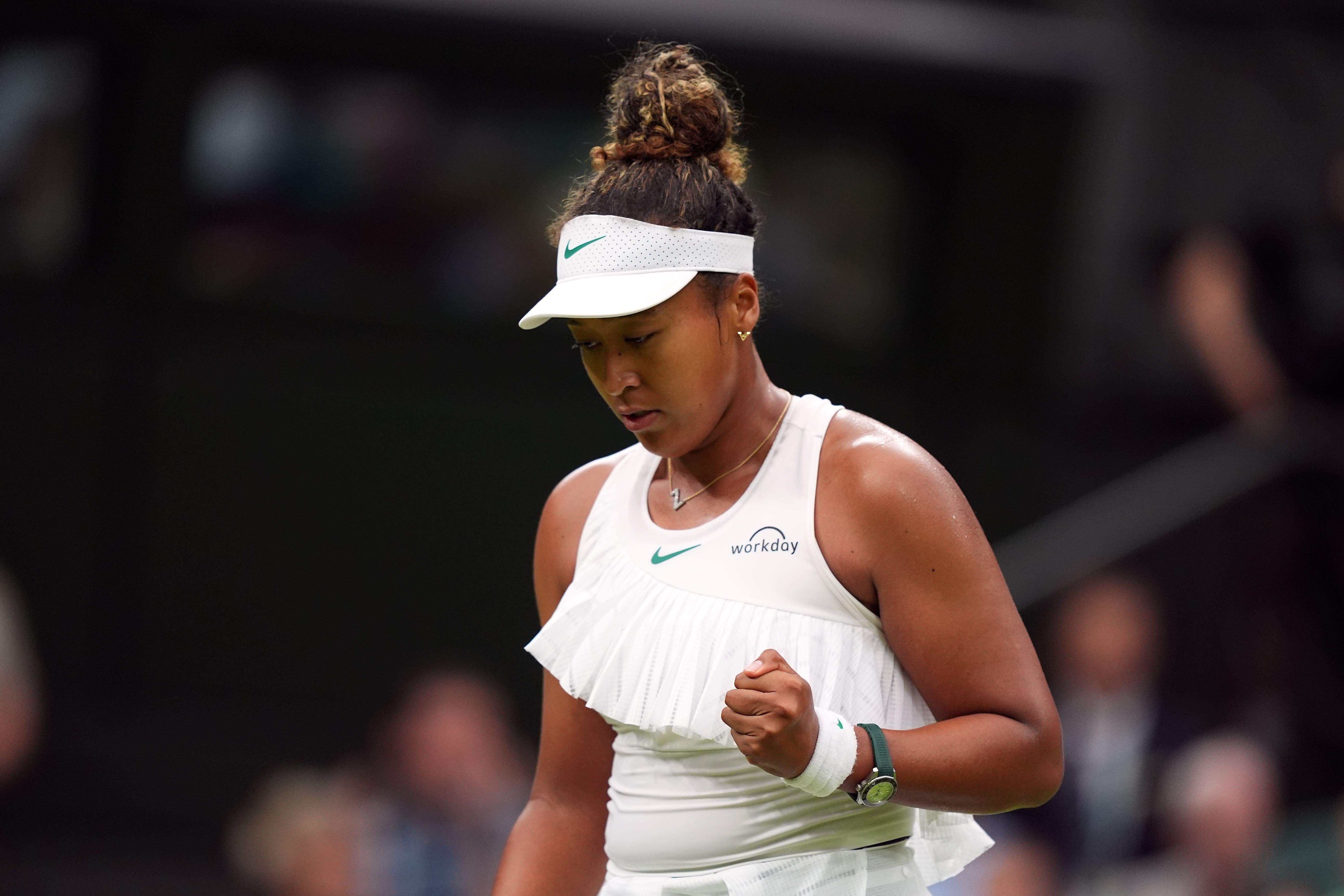 Naomi Osaka uses a ballet and mental coach to control her emotions on court (Jordan Pettitt/PA)