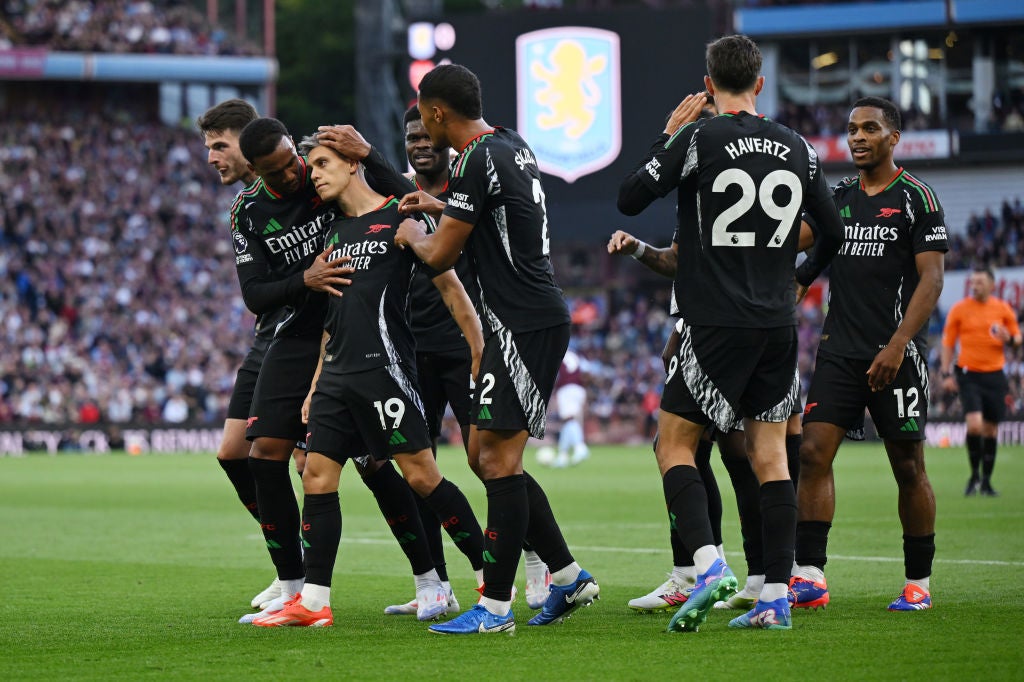 Trossard had an instant impact at Villa Park, coming off the bench to put his side ahead