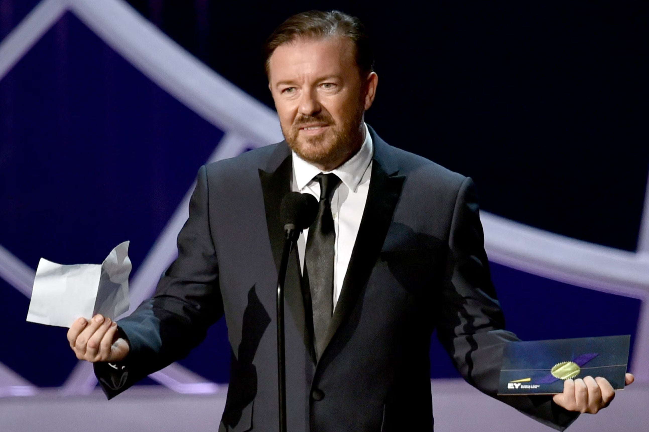 Ricky Gervais boasted about viewing figures for ‘After Life’ from his X/Twitter account