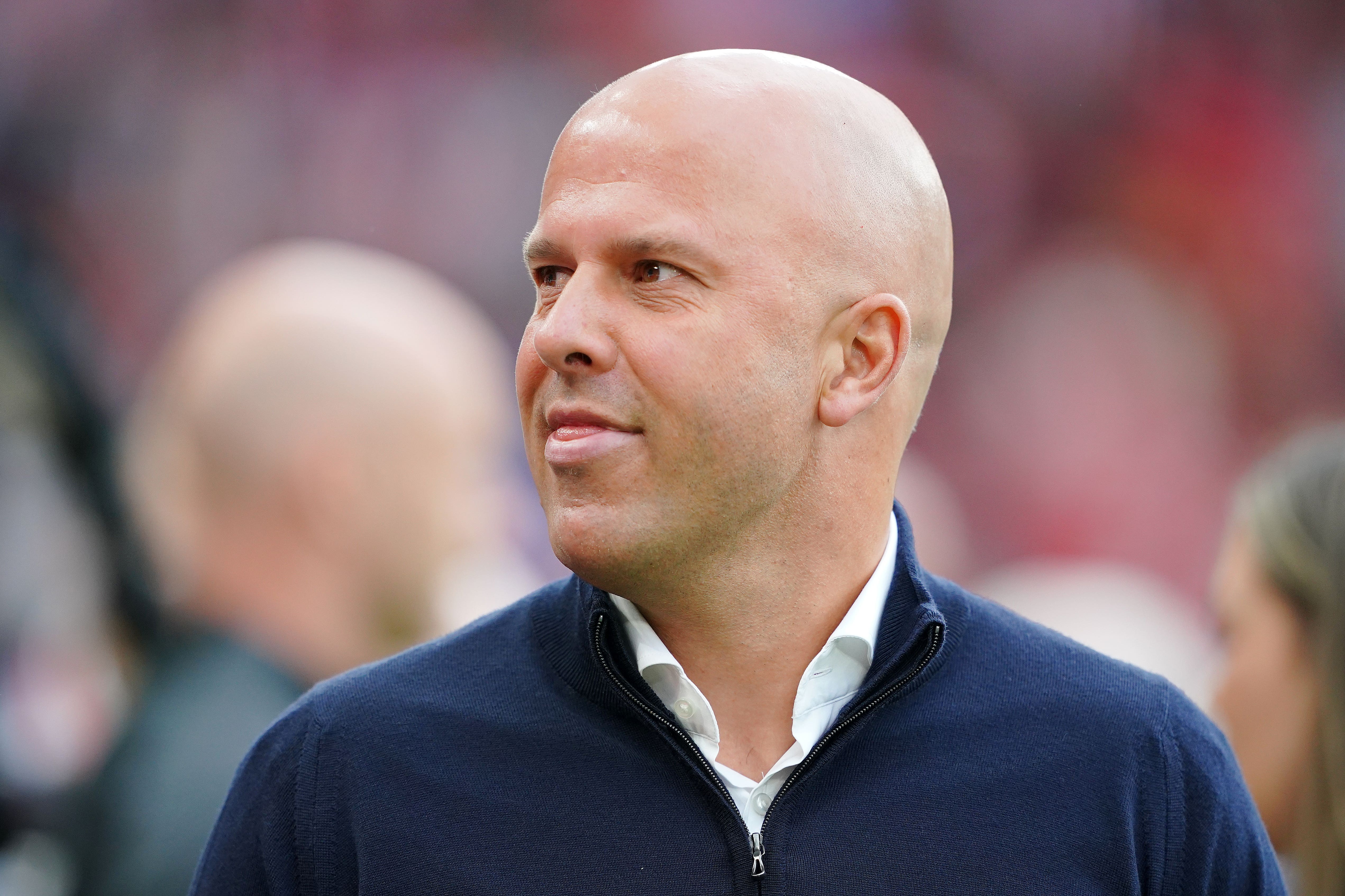 Arne Slot enjoyed his first Premier League game at Anfield (Peter Byrne/PA)