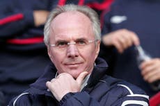 Sven-Goran Eriksson ‘a true gentleman of the game’ as Prince William leads tributes