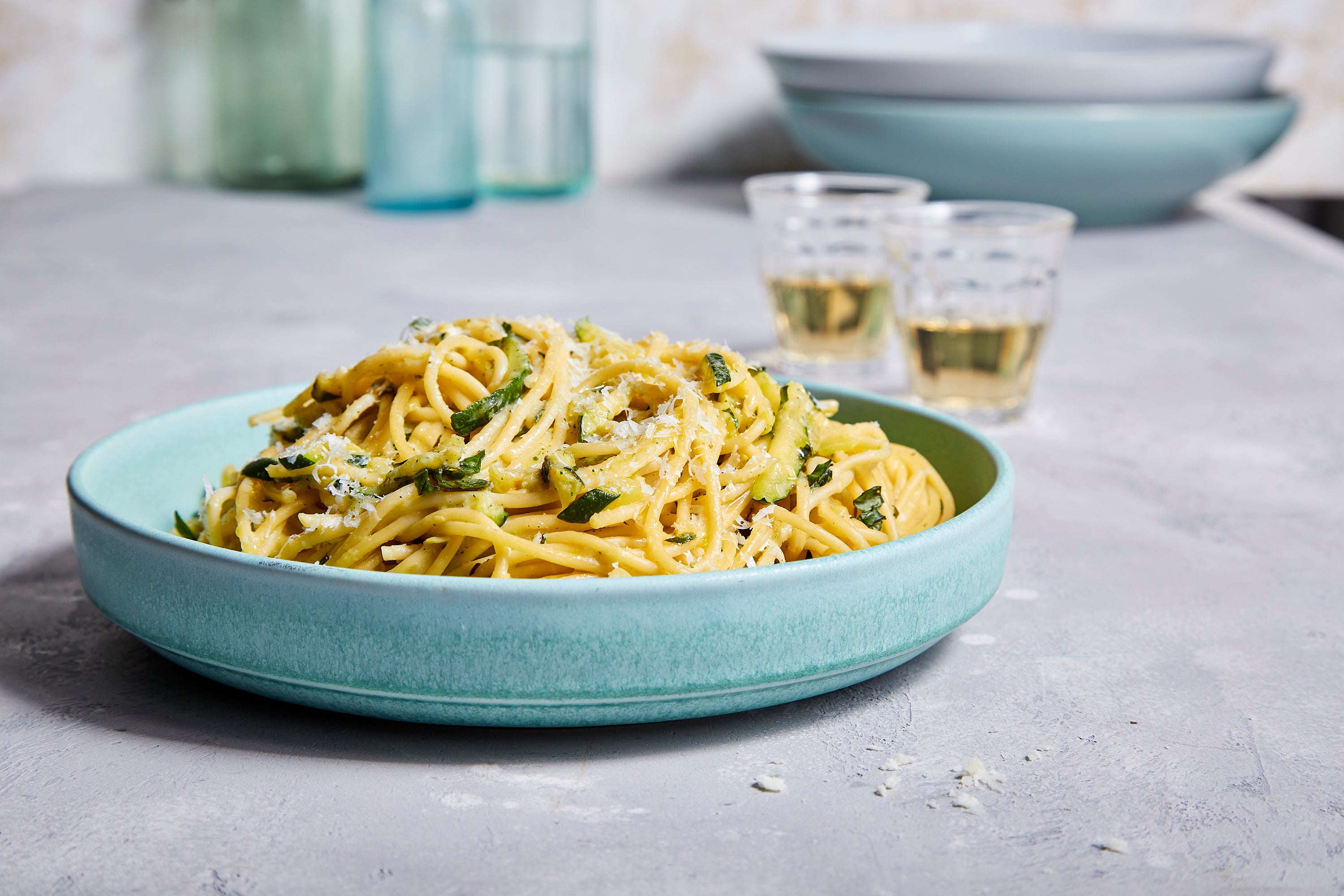 Food-MilkStreet-Pecorino Zucchini Pasta
