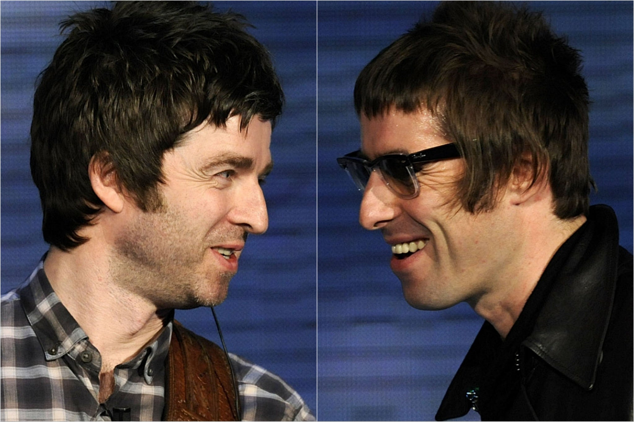 Noel (left) praised Liam’s singing while his younger brother has championed him as a ‘great songwriter’