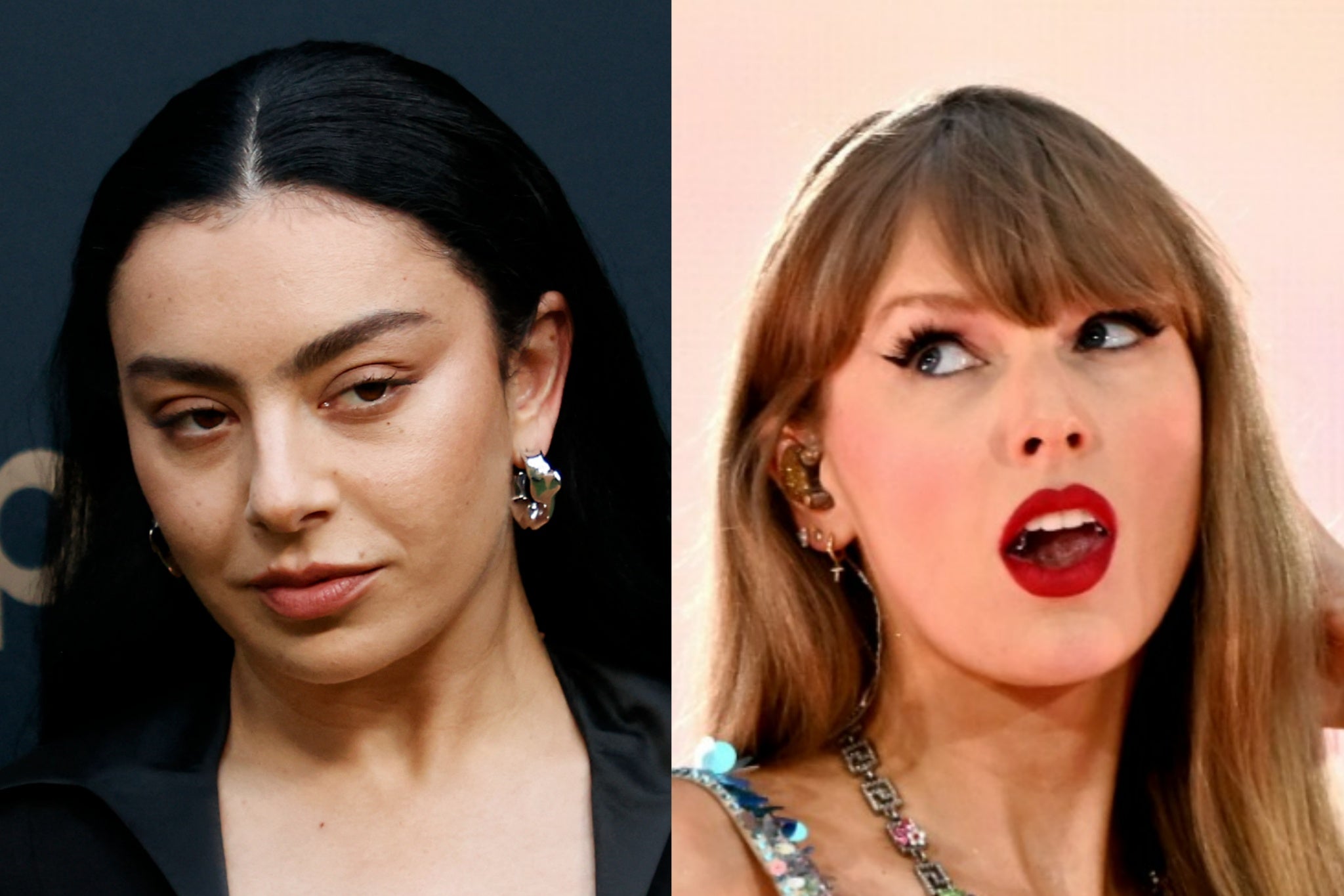 Charli XCX and Taylor Swift