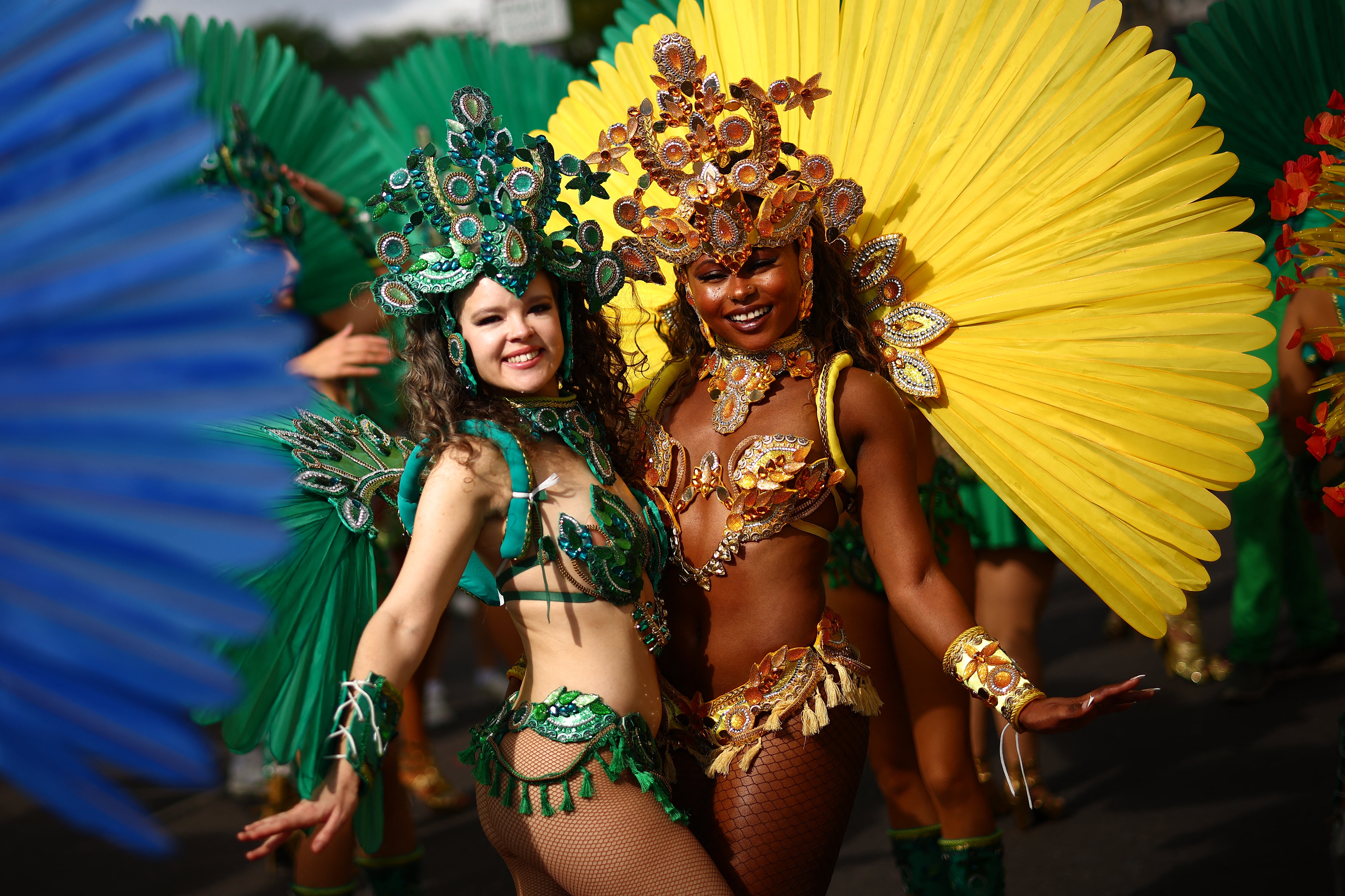 Dancers at the Notting Hill Carnival