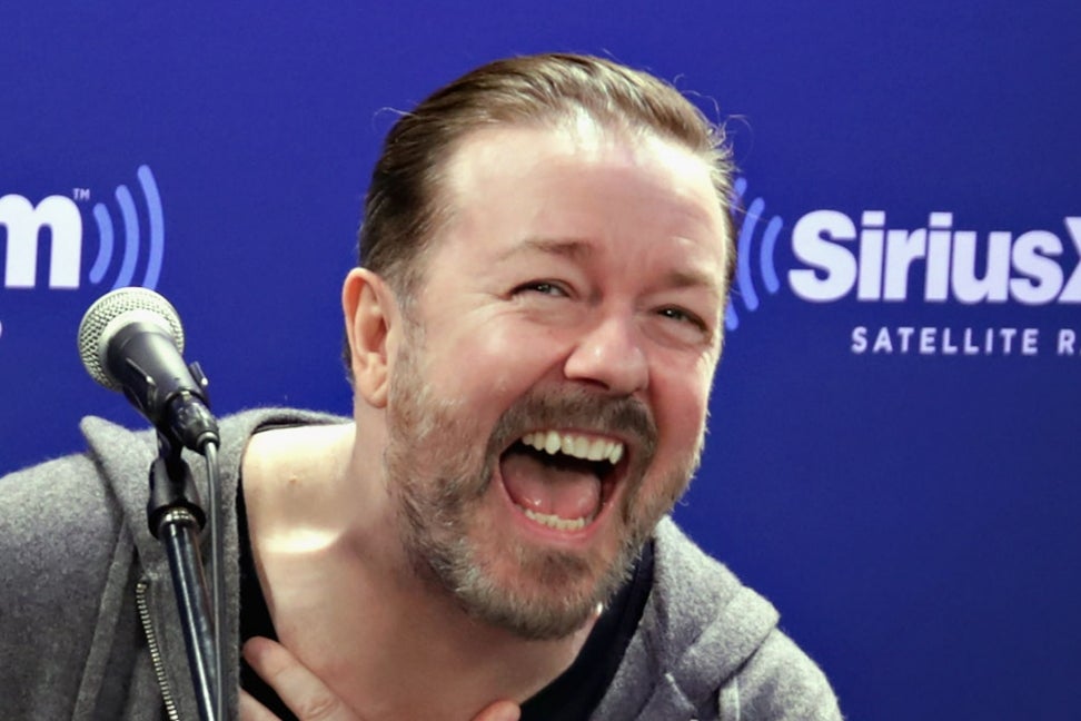 Ricky Gervais (pictured in 2017) revealed he never auditioned to play Michael Scott in the US version of ‘The Office’