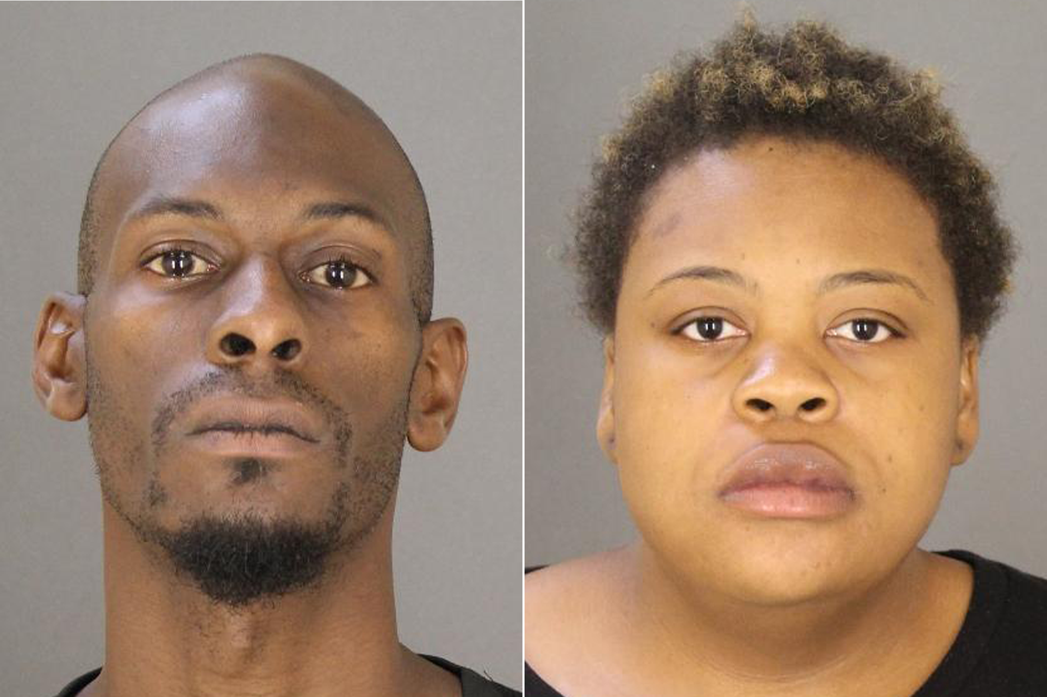 Jalesia Offer and Brandon Wheatley have been arrested after her son, 6, died following alleged days of abuse