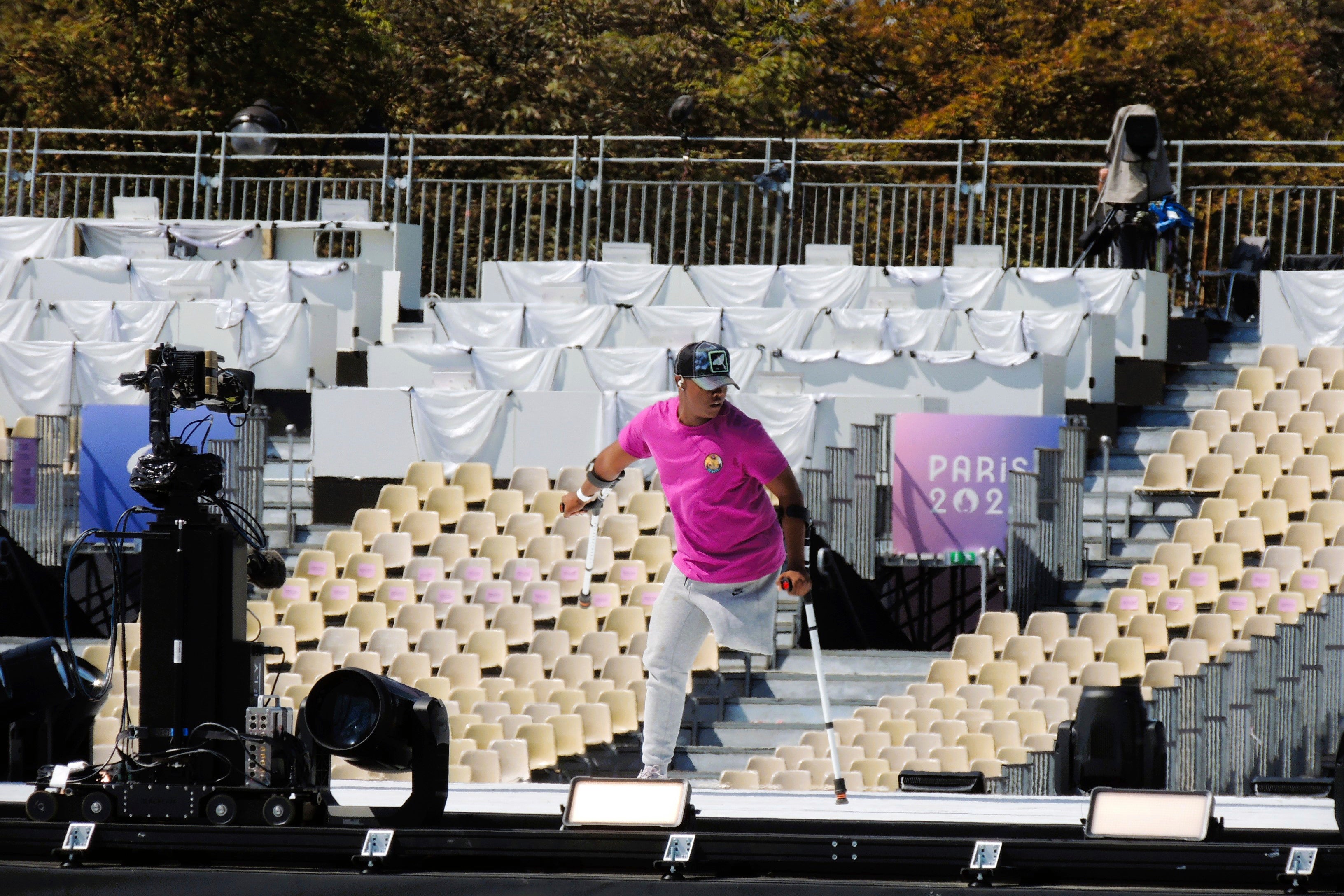 Paris Paralympics Ceremony rehearsal