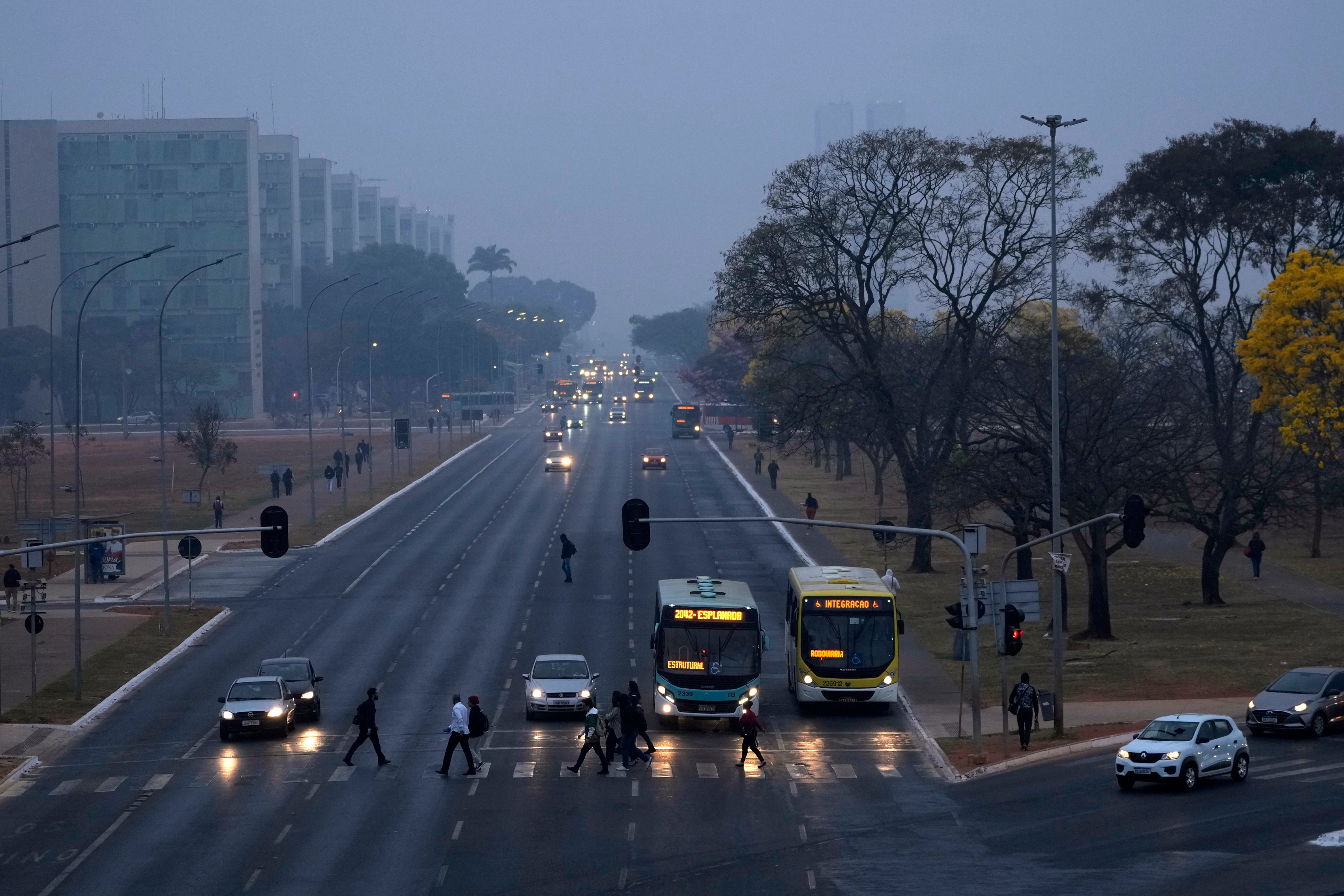 Brazil Wildfire Smoke