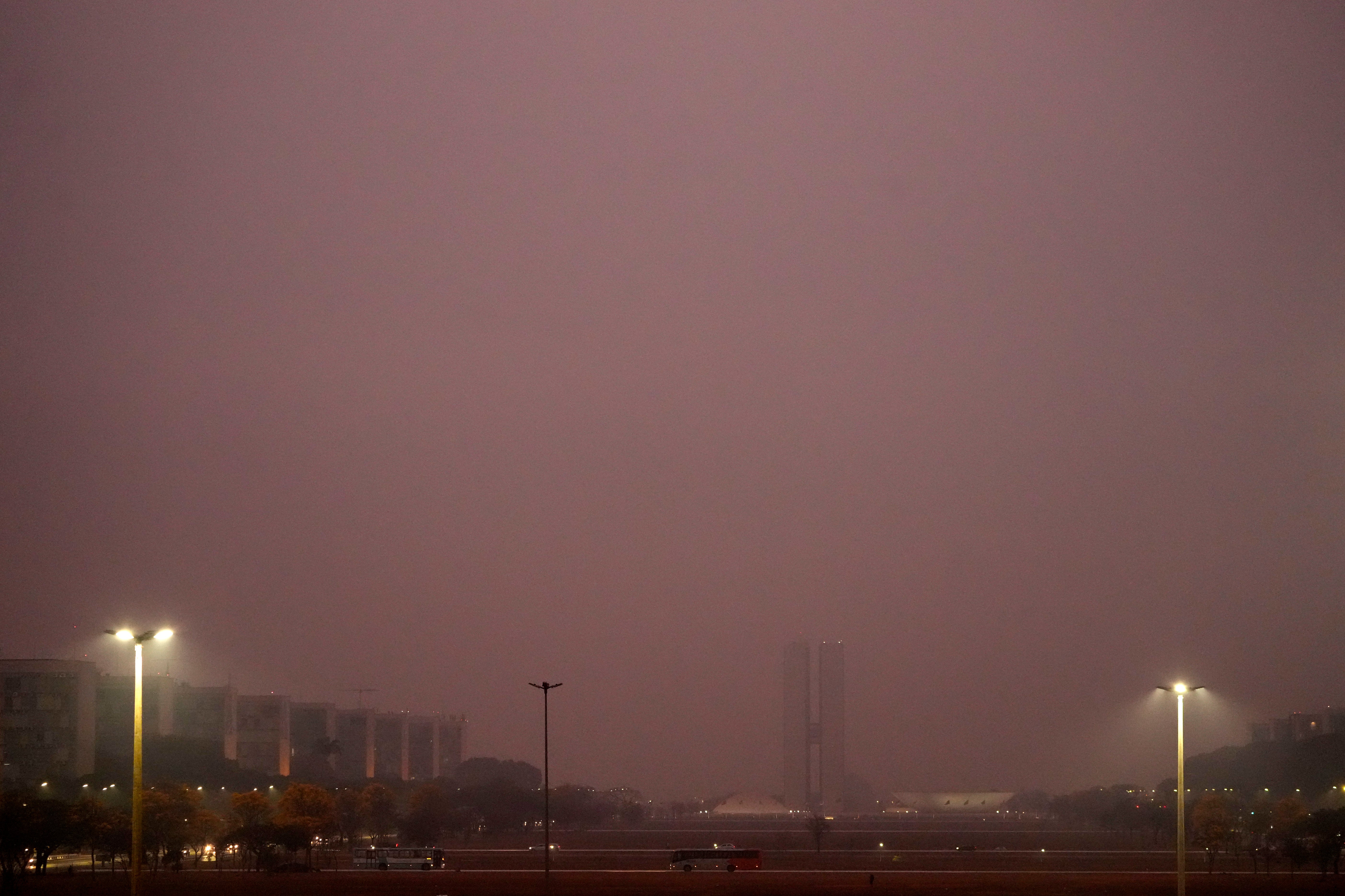 Brazil Wildfires Smoke
