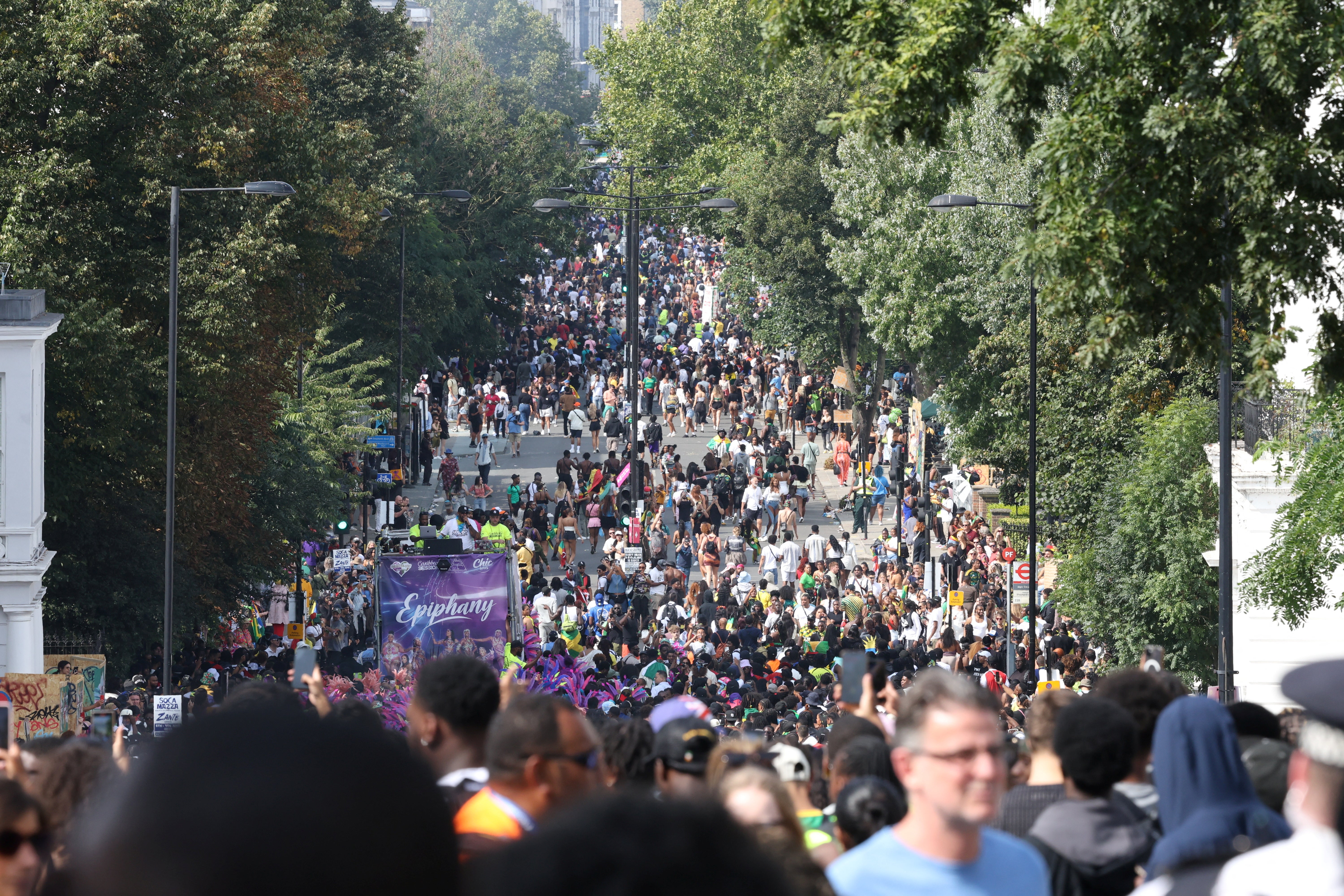 Notting Hill Carnival brings around one million people on to the streets of West London each year