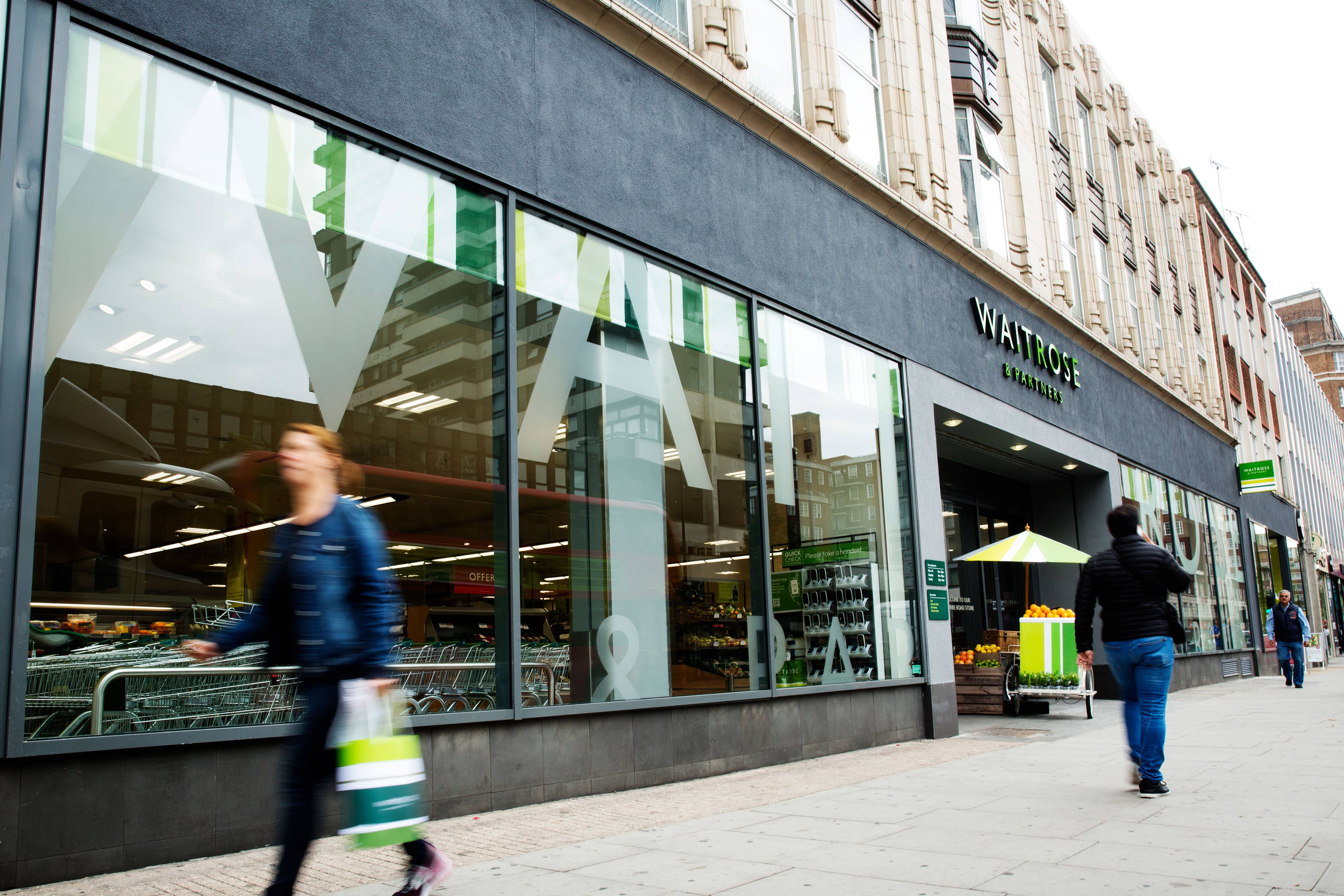 Consumers are buying more brands and ‘treats’, the boss of Waitrose has said (John Lewis Partnership/ PA)