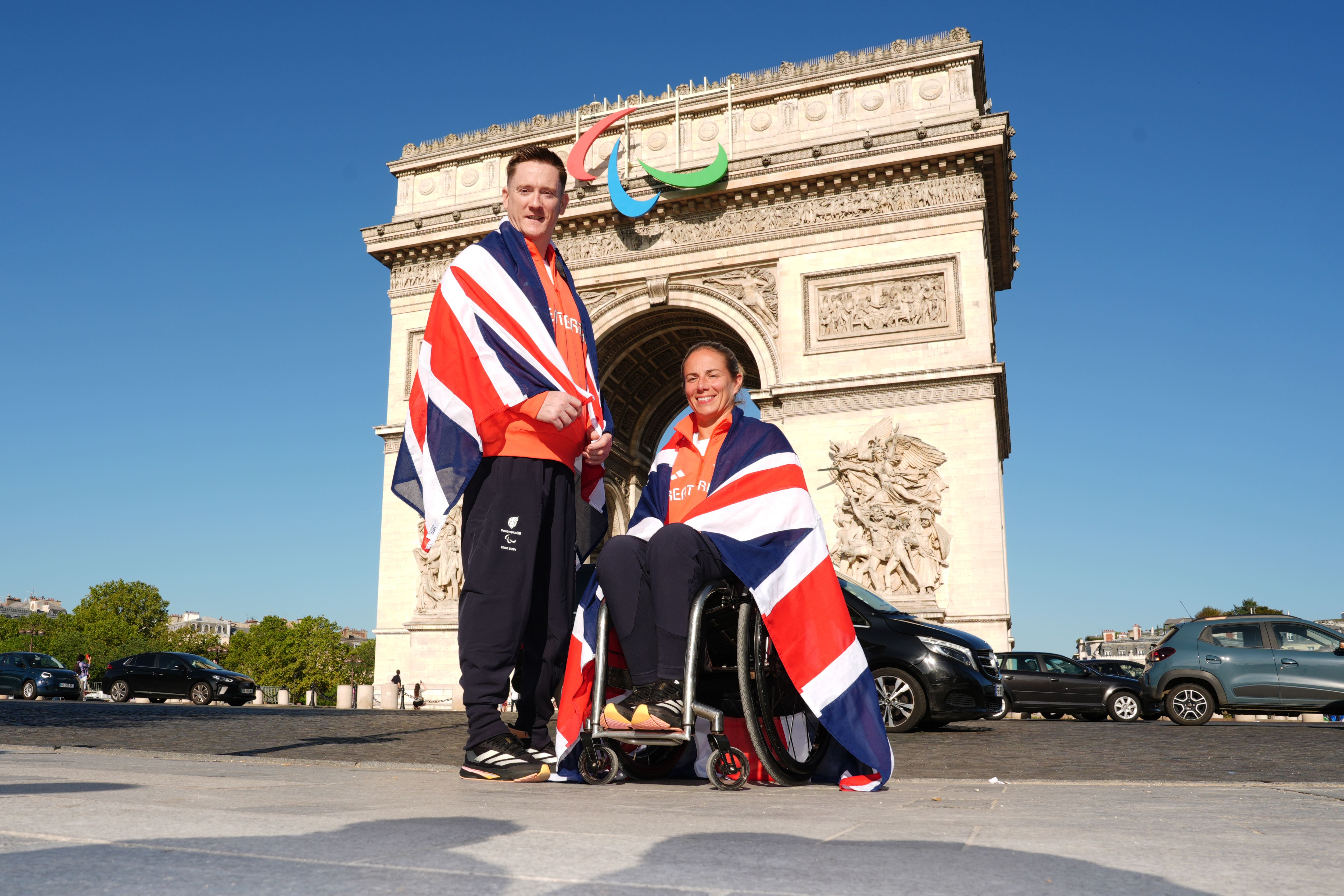 Terry Bywater and Lucy Shuker will both be competing in Paris (Adam Davy/PA)