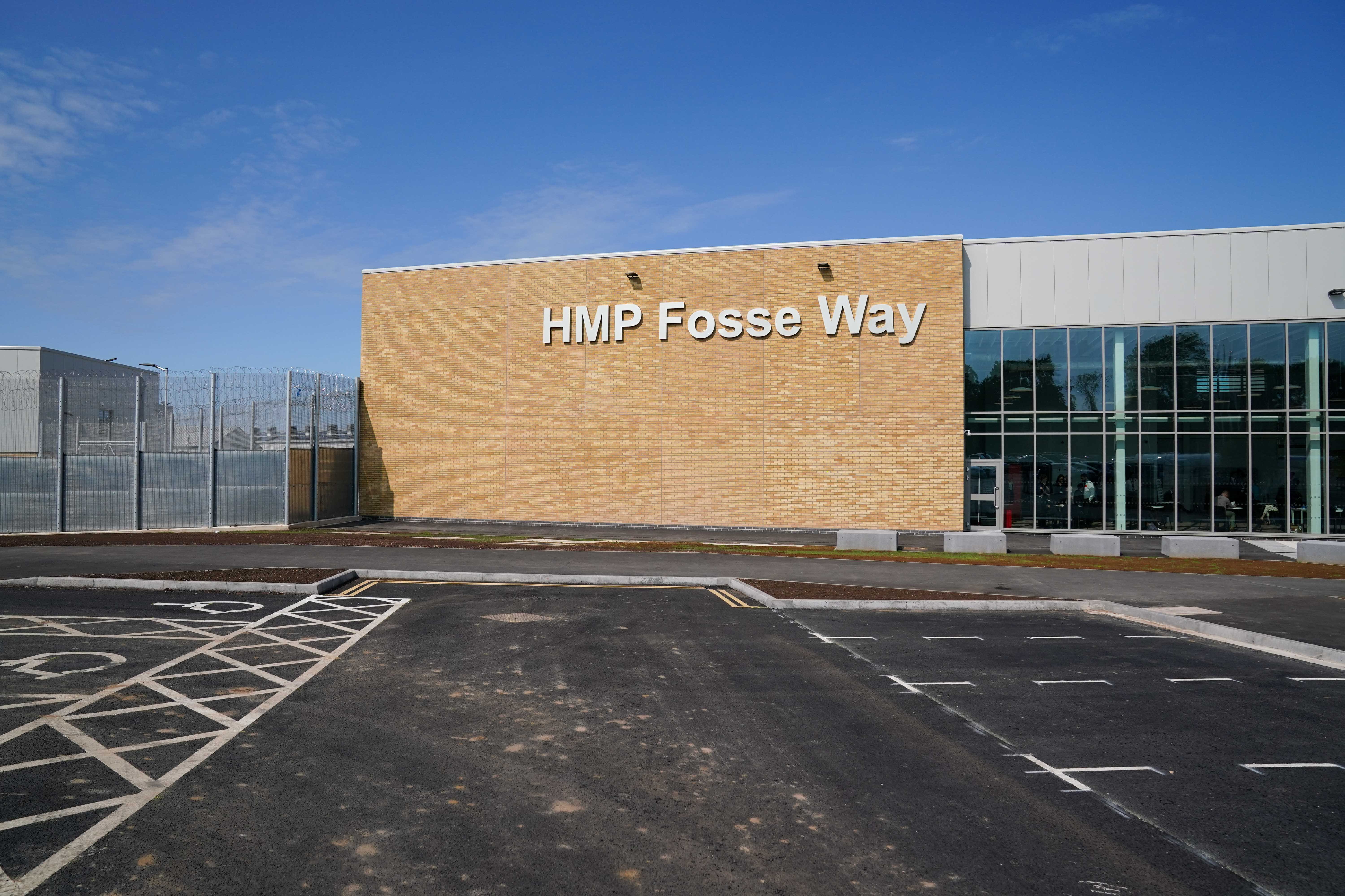 The 31-year-old victim was found unresponsive in his cell at HMP Fosse Way and was pronounced dead (Jacob King/PA)