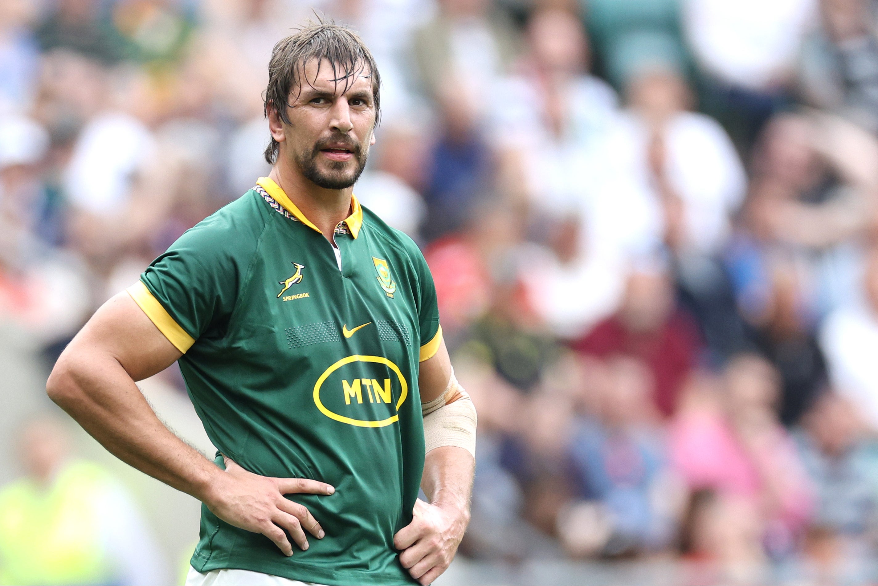 Eben Etzebeth will miss the clash in Johannesburg