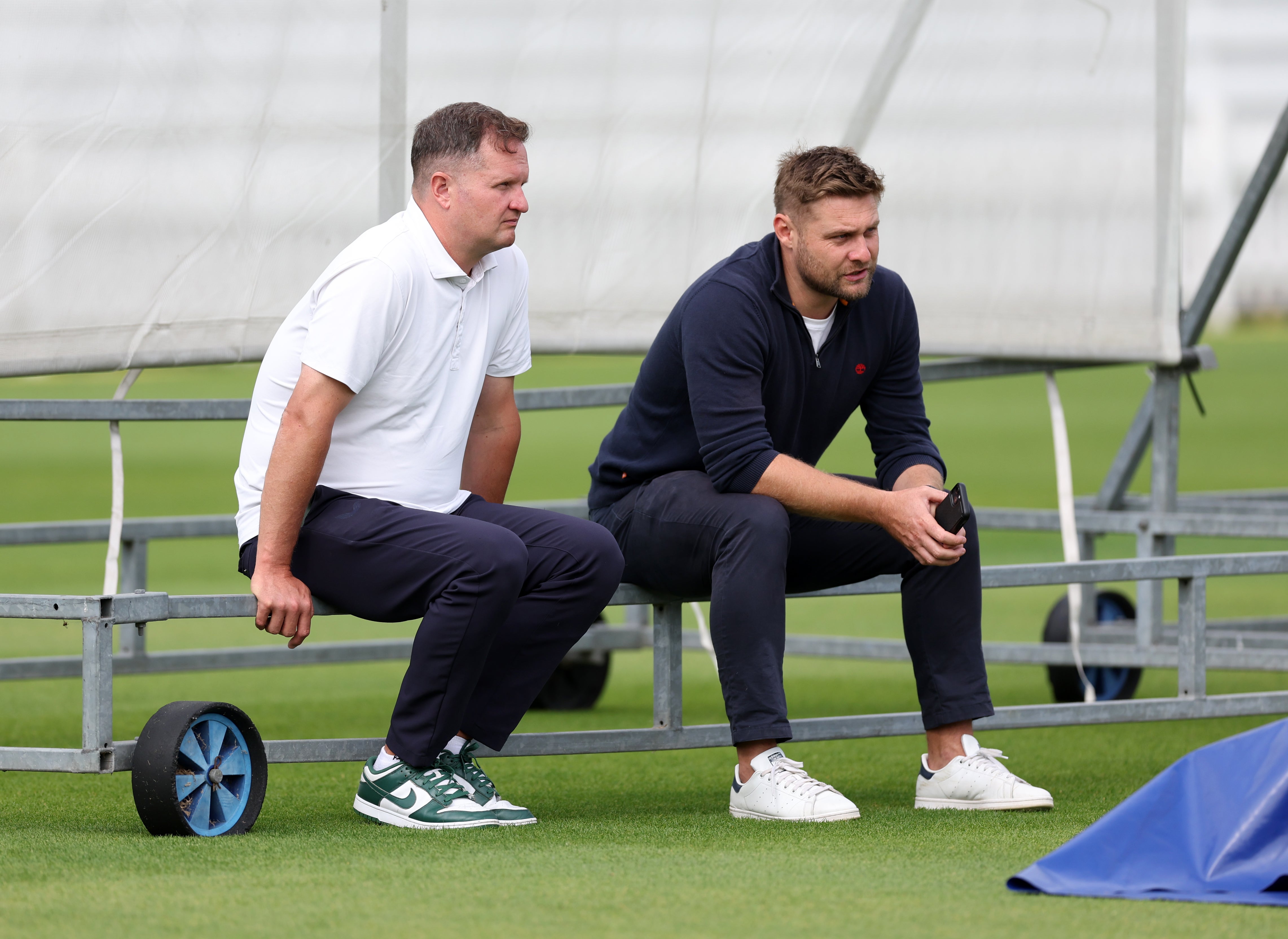 England selector Luke Wright, right, has spoken highly of Sam Cook