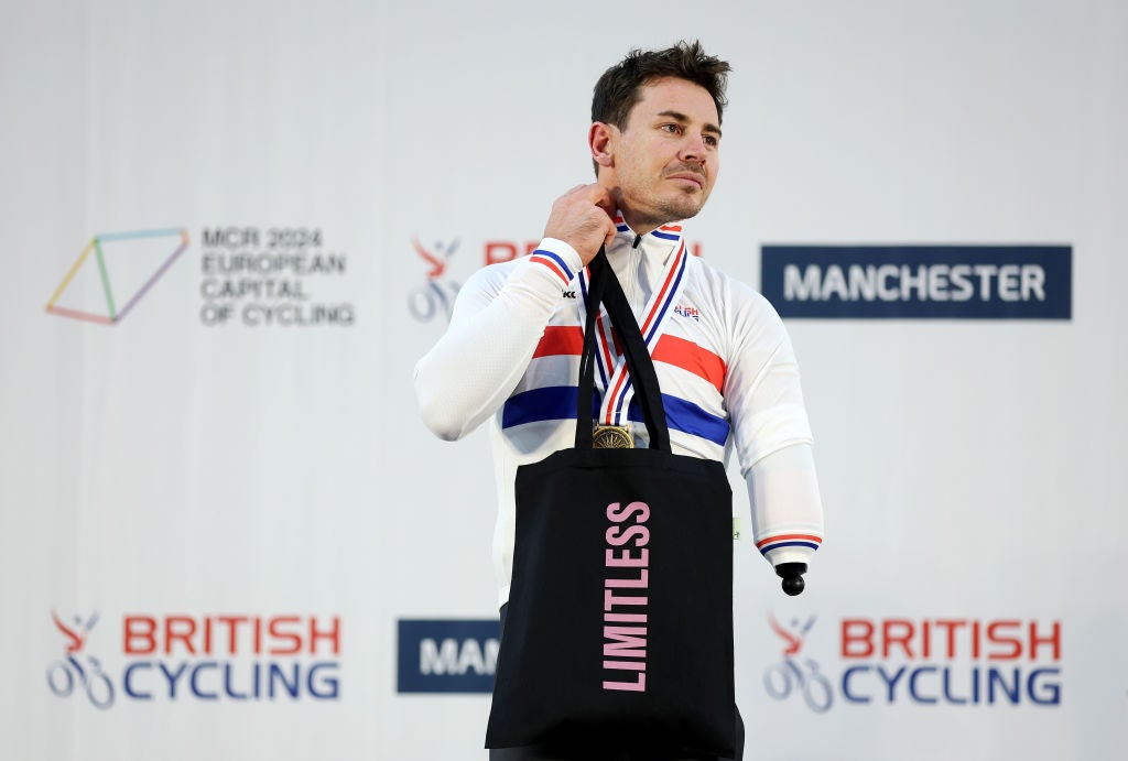 Jaco Van Gass, part of British Cycling’s successful Limitless programme